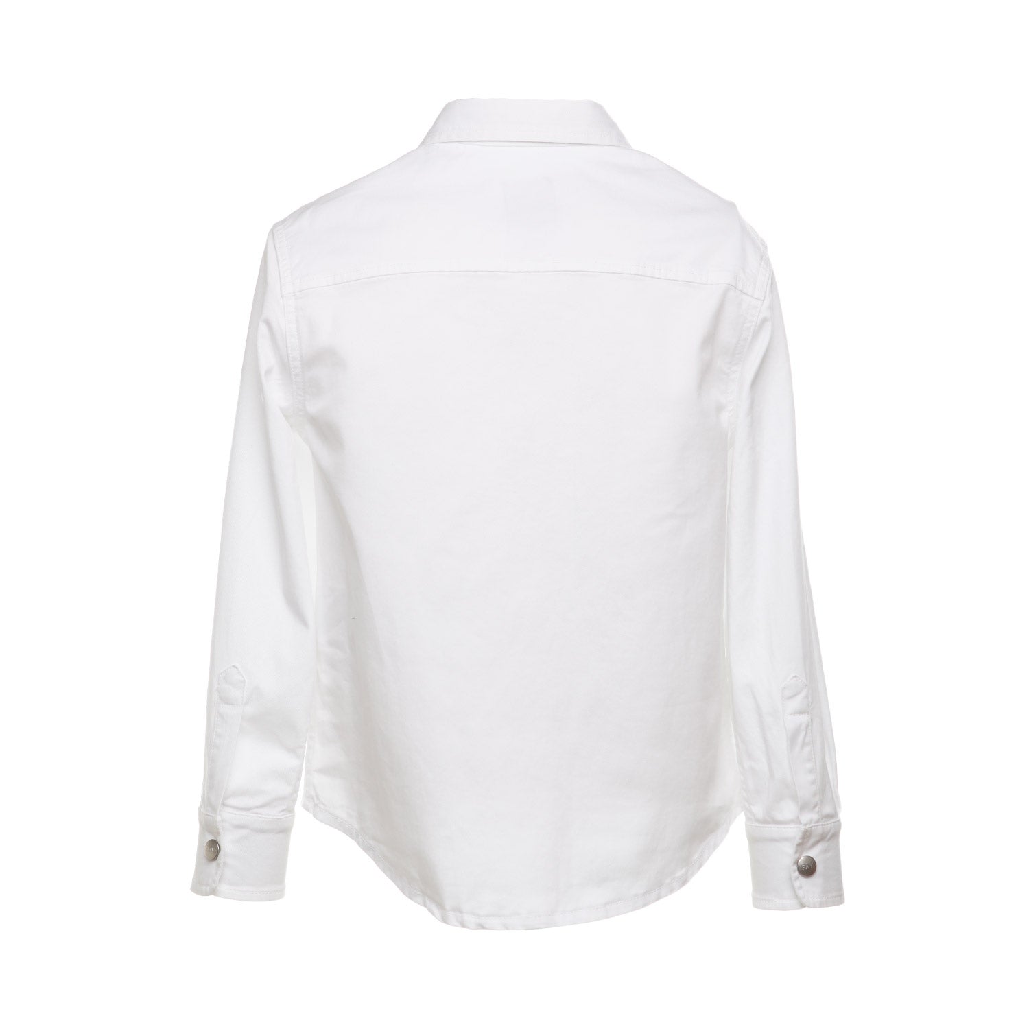 GIACCA CAMICIA BIANCA CON GANCIO BAMBINO E TEEN - annameglio.com abbigliamento moda