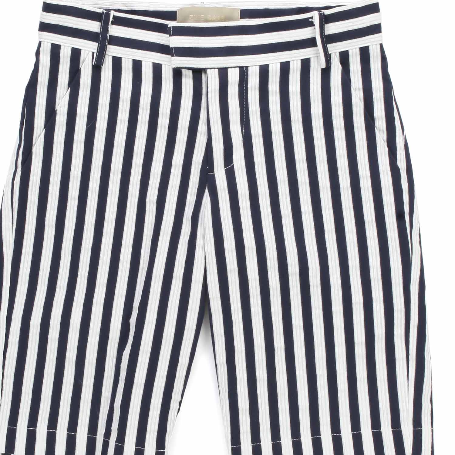 BERMUDA A RIGHE BIANCO E BLU BAMBINO - annameglio.com abbigliamento moda