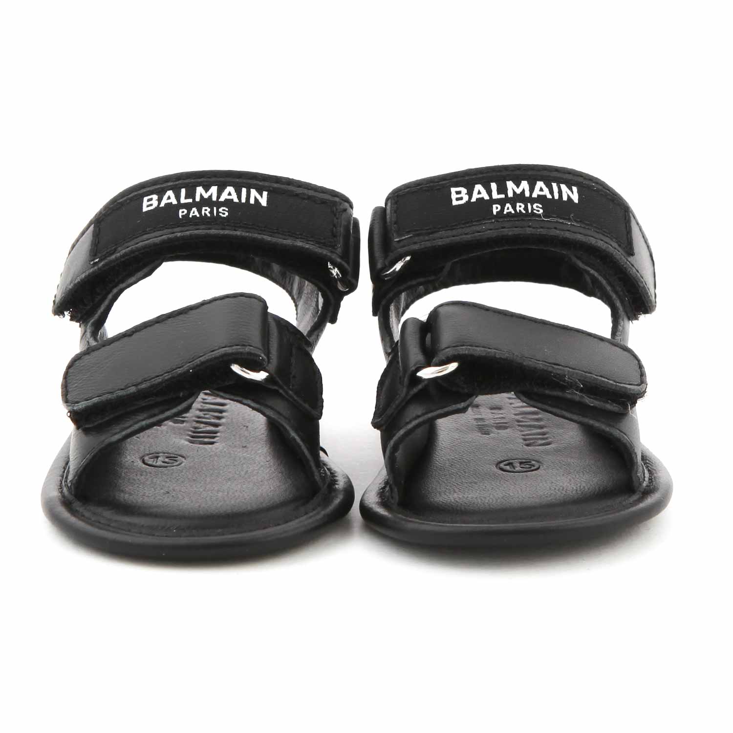 SANDALI NERI NEONATO UNISEX - annameglio.com abbigliamento moda