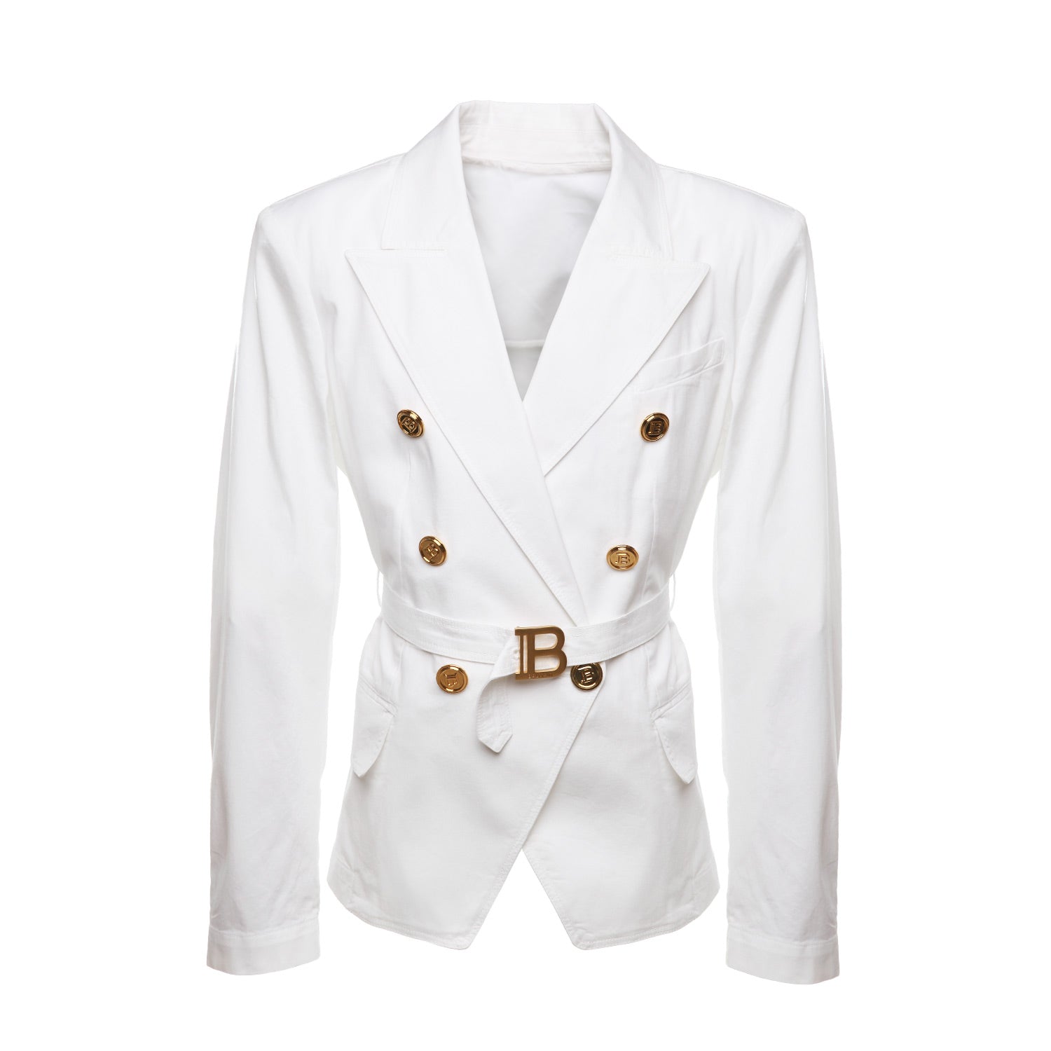 BLAZER BIANCO E ORO BAMBINA E TEENAGER - annameglio.com abbigliamento moda