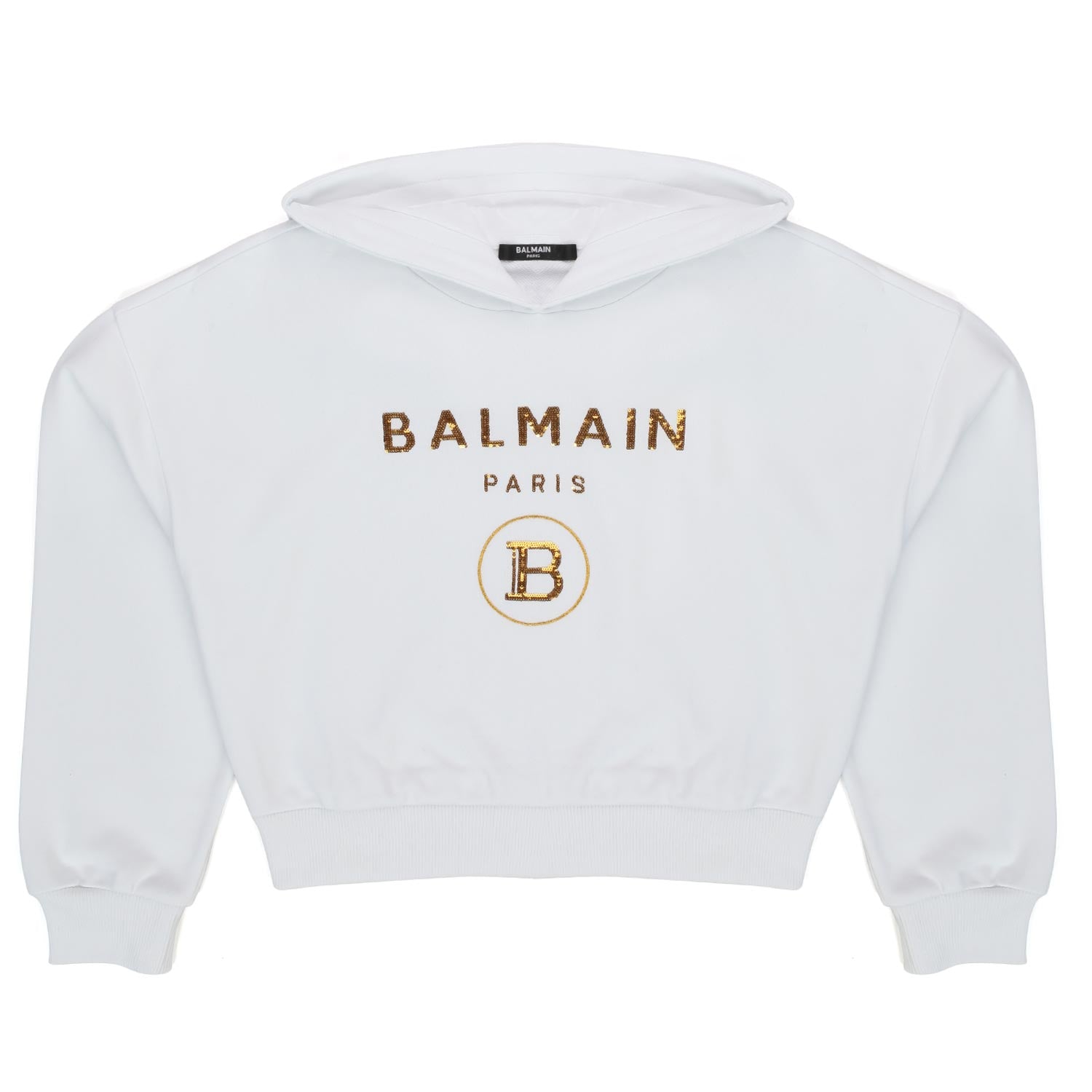 FELPA CON LOGO ORO GIRL - annameglio.com abbigliamento moda