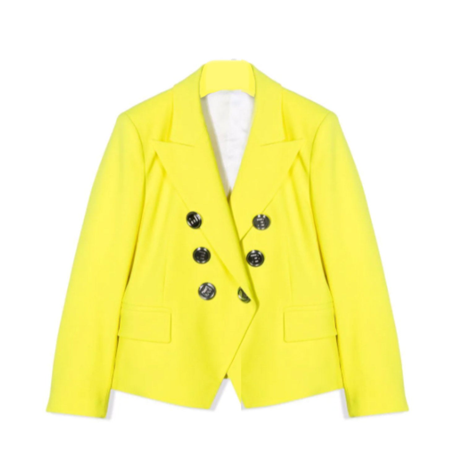 BLAZER GIALLO FLUO BAMBINA E TEENAGER - annameglio.com abbigliamento moda