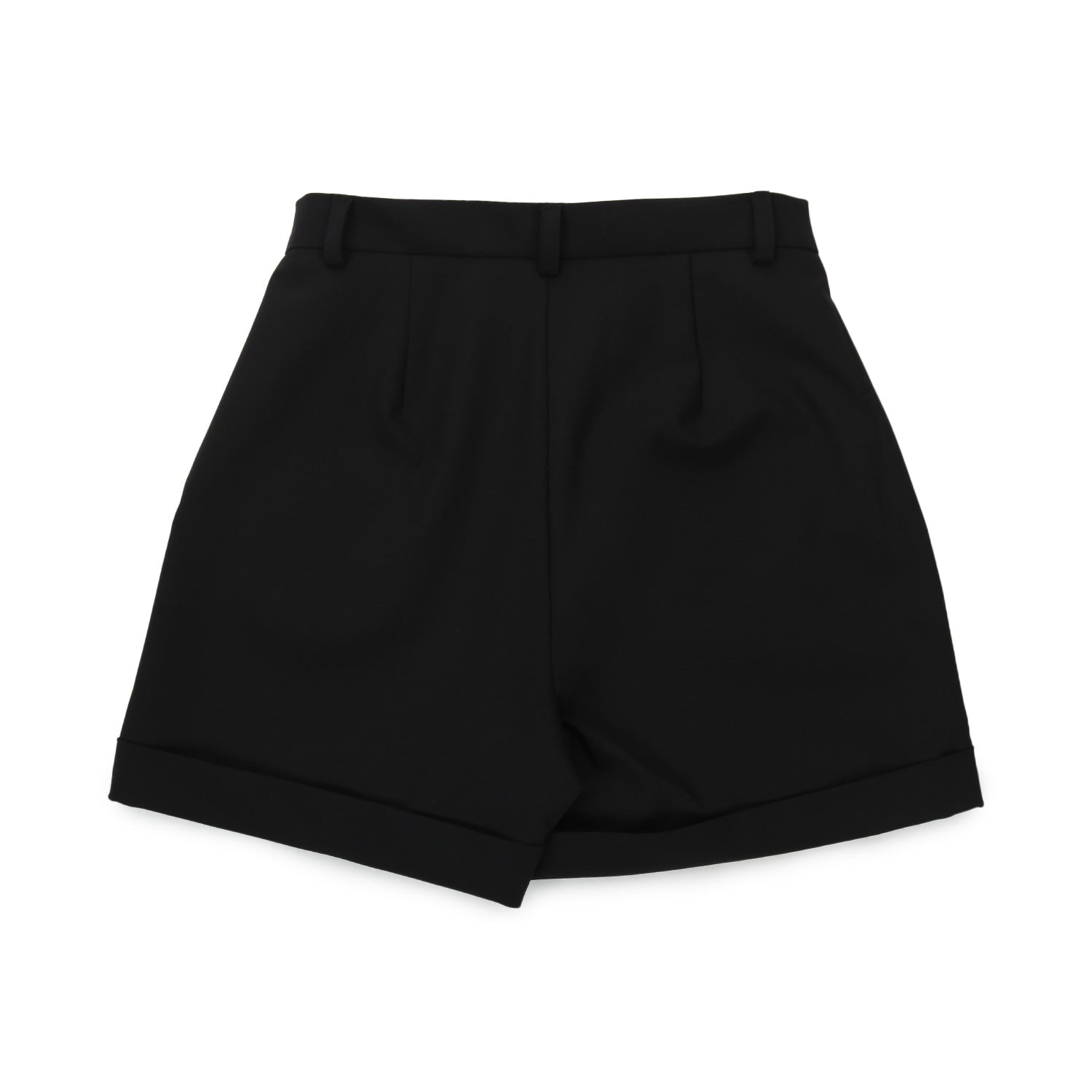 SHORTS NERI CON BOTTONI ORO GIRL - annameglio.com abbigliamento moda