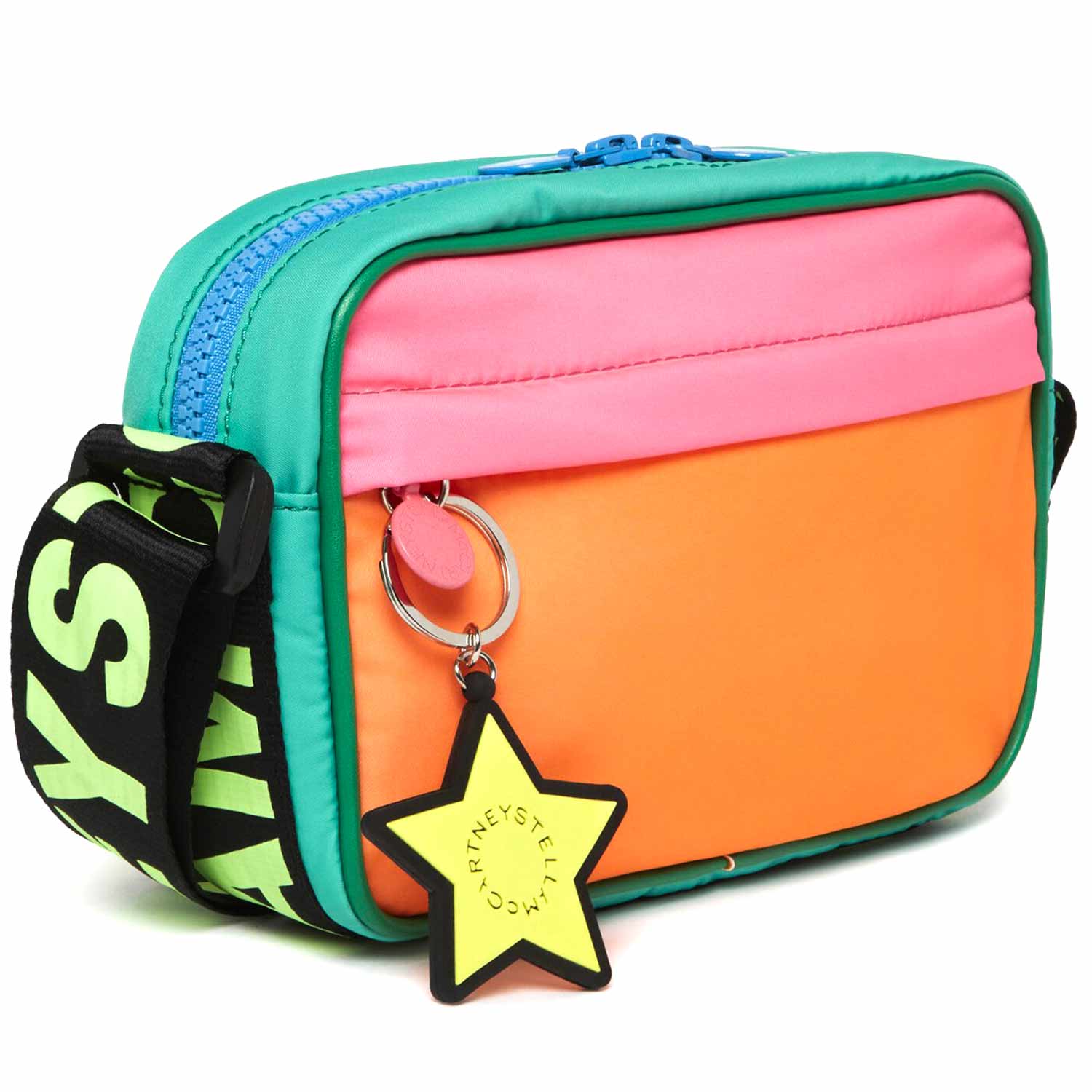 BORSA A SPALLA COLOR BLOCK BAMBINA E TEENAGER - annameglio.com abbigliamento moda
