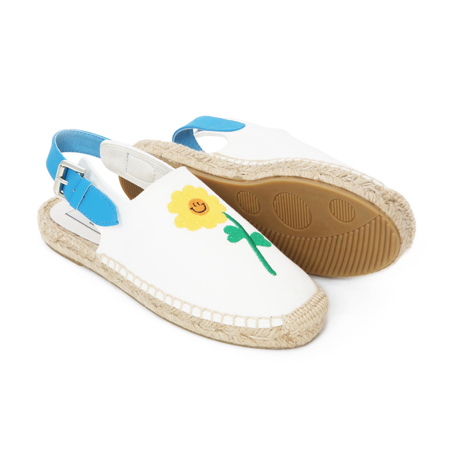 ESPADRILLAS BIANCHE E AZZURRE BAMBINA - annameglio.com abbigliamento moda