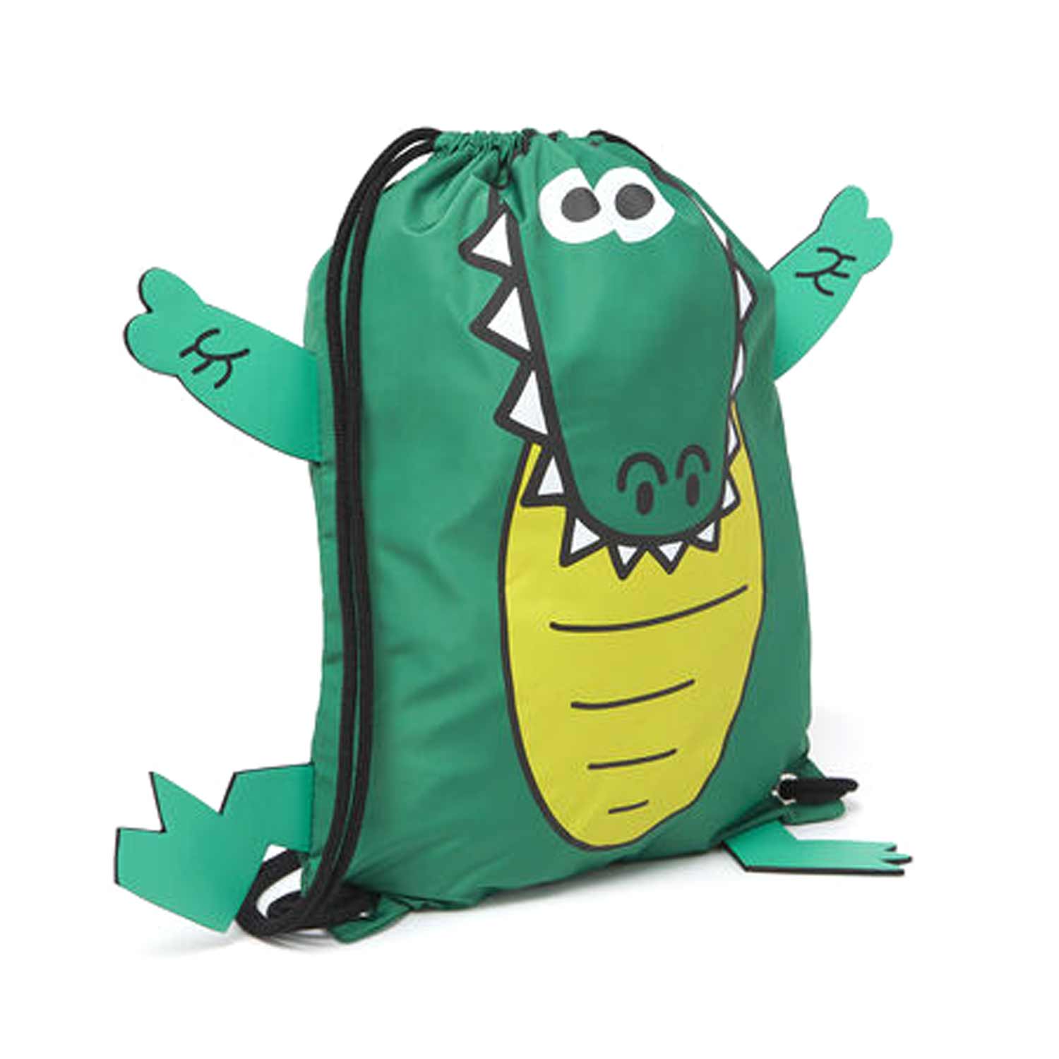 ZAINO COCCODRILLO VERDE BAMBINO UNISEX - annameglio.com abbigliamento moda