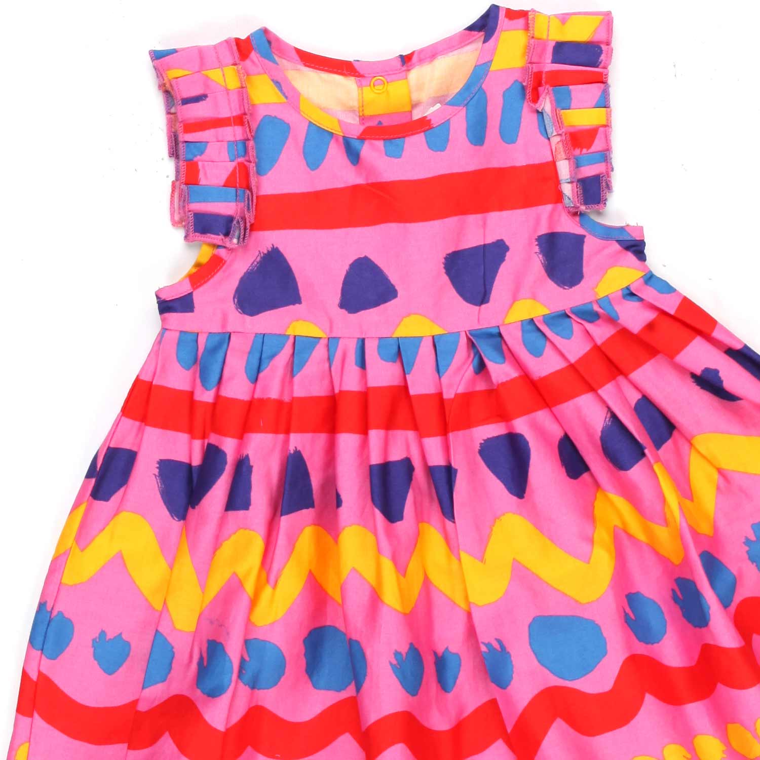 ABITO MULTICOLOR NEONATA BIMBA - annameglio.com abbigliamento moda