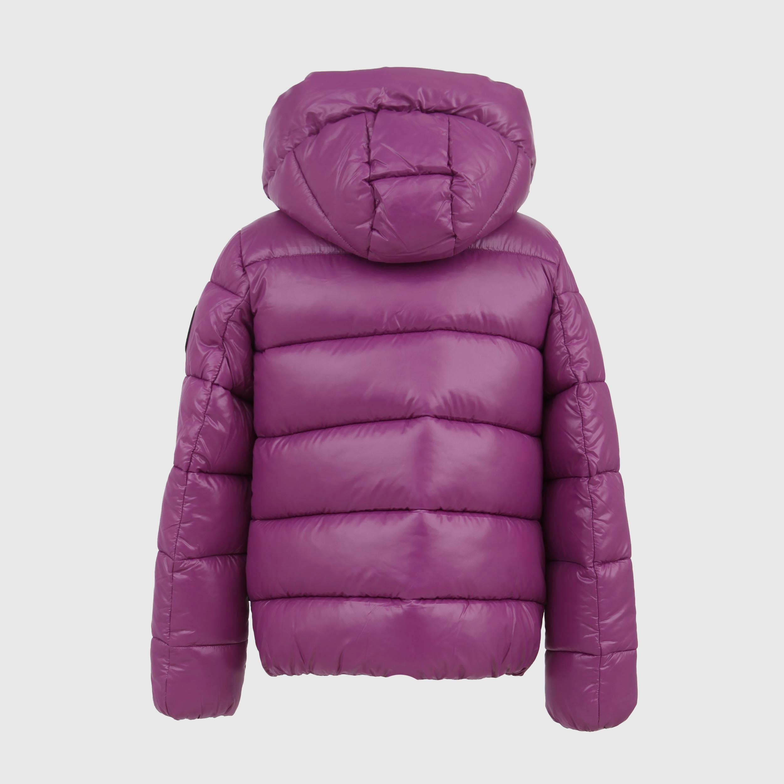 Piumino Viola Artie Firmato SAVE THE DUCK