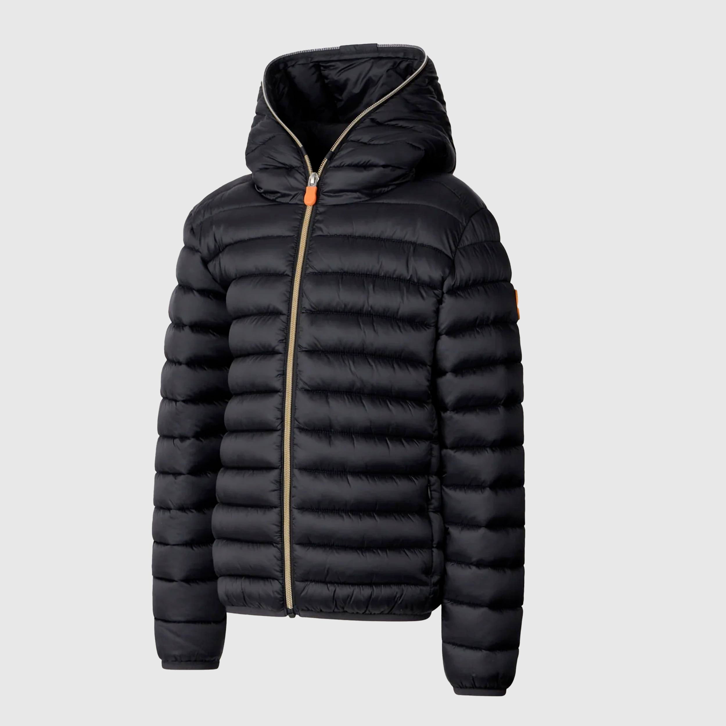 Piumino Animal Free Iris Nero Firmato SAVE THE DUCK