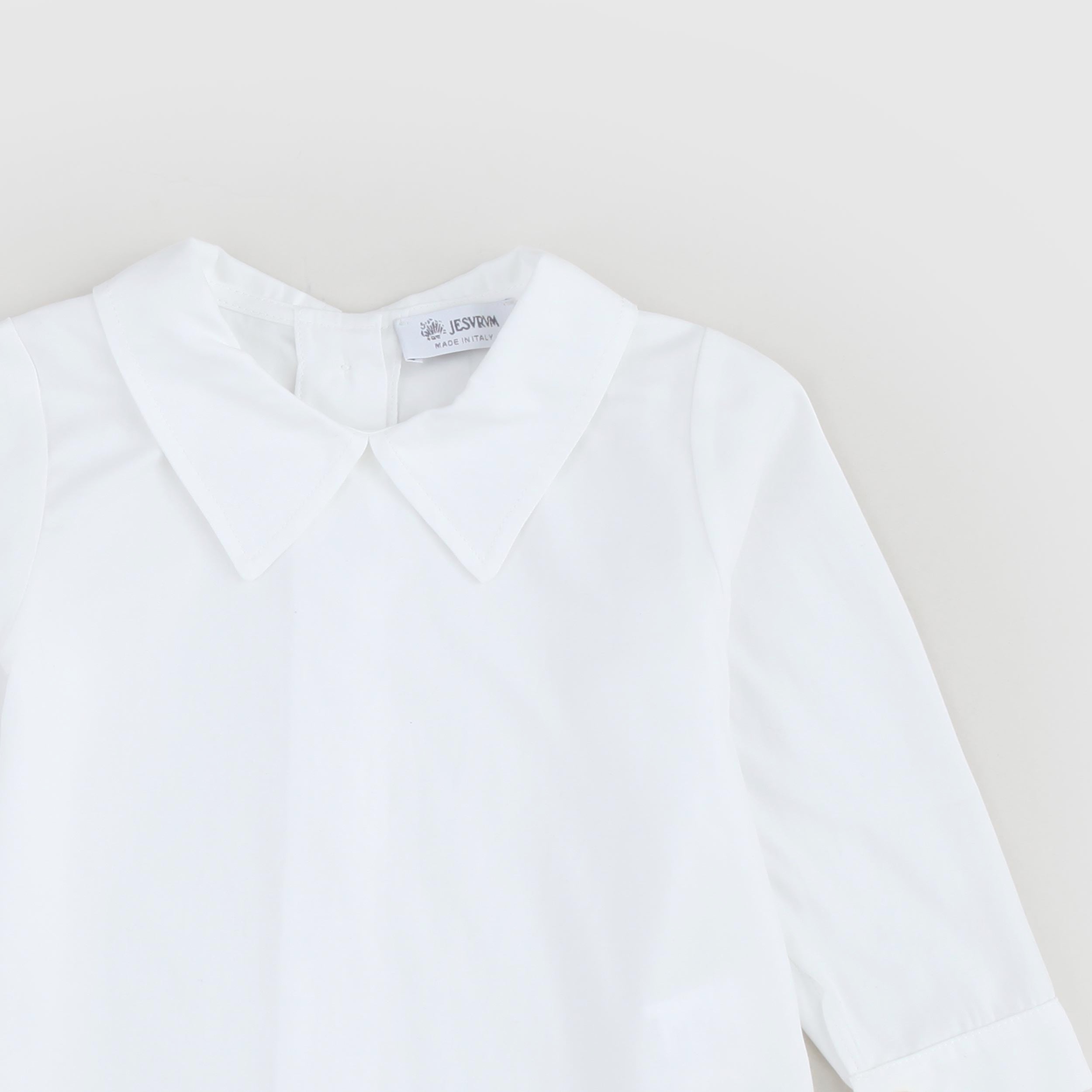 White Shirt With Collar Signed JESURUM