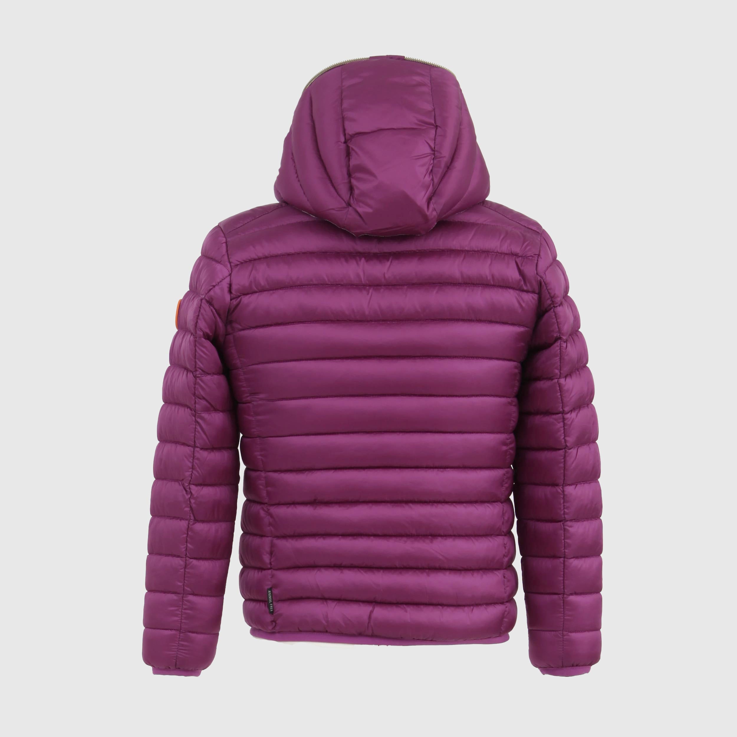 Piumino Animal Free Iris Viola Firmato SAVE THE DUCK