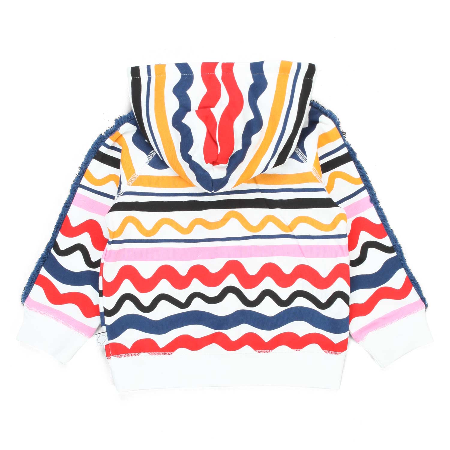 FELPA BIANCA E MULTICOLOR BAMBINA BABY - annameglio.com abbigliamento moda