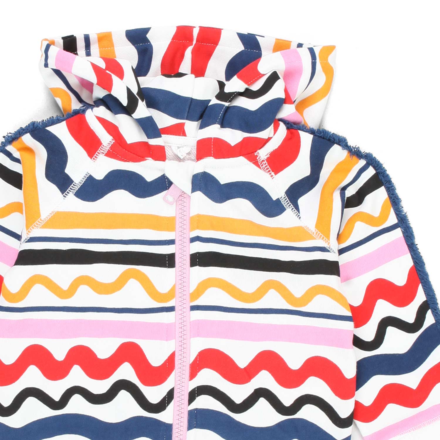 FELPA BIANCA E MULTICOLOR BAMBINA BABY - annameglio.com abbigliamento moda