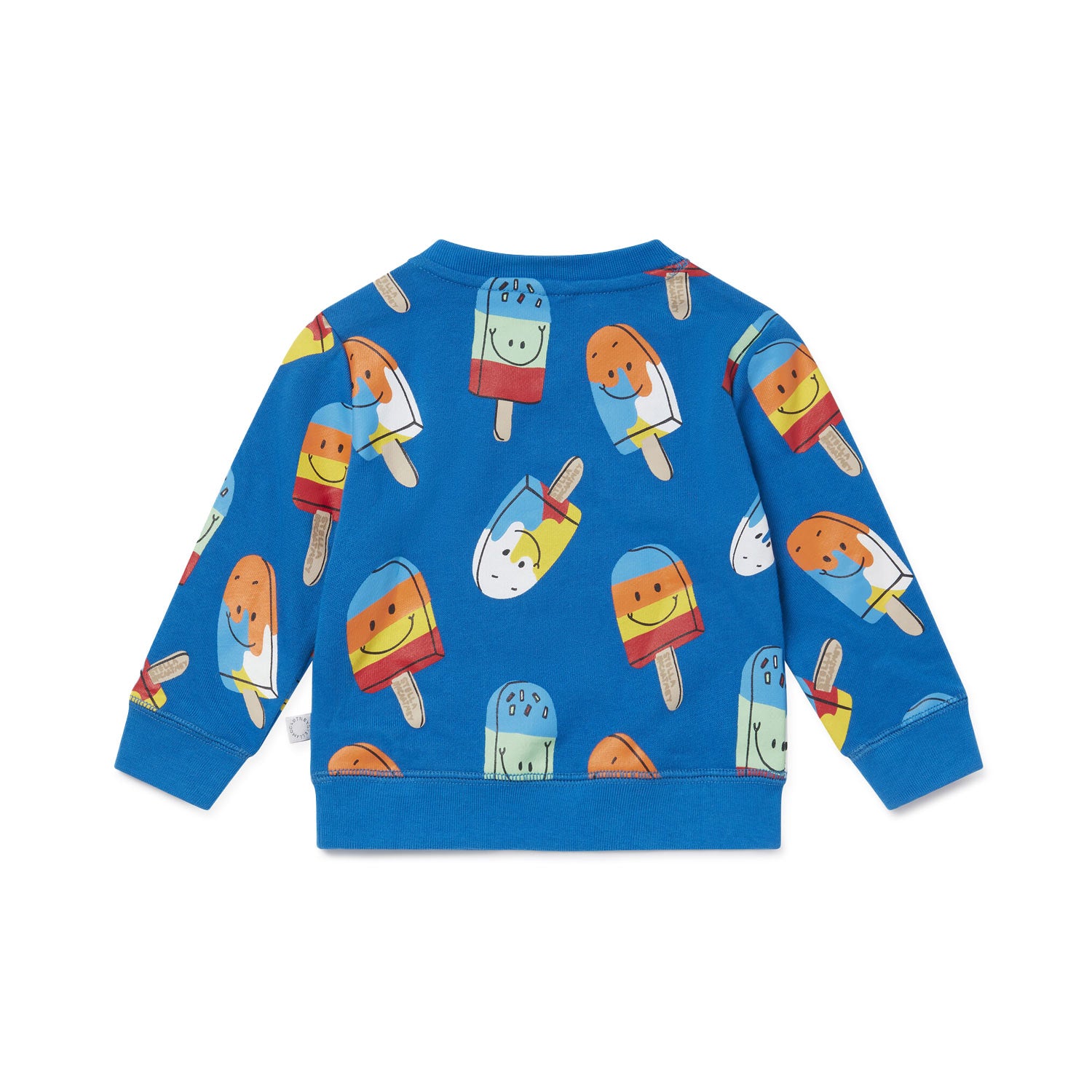 FELPA BLU E MULTICOLOR BAMBINO BABY - annameglio.com abbigliamento moda