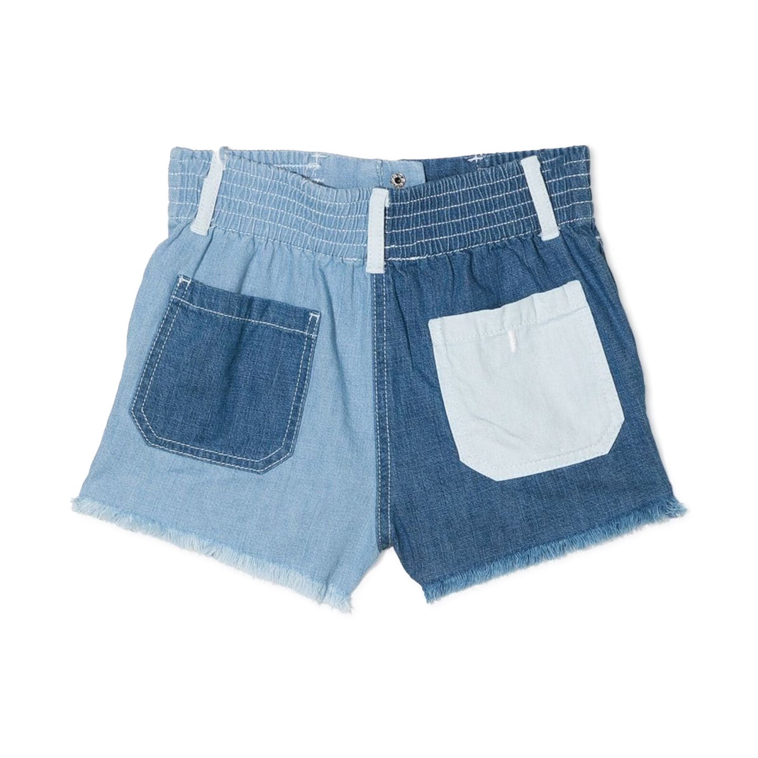 SHORTS IN DENIM BICOLORE BAMBINA E TEEN - annameglio.com abbigliamento moda