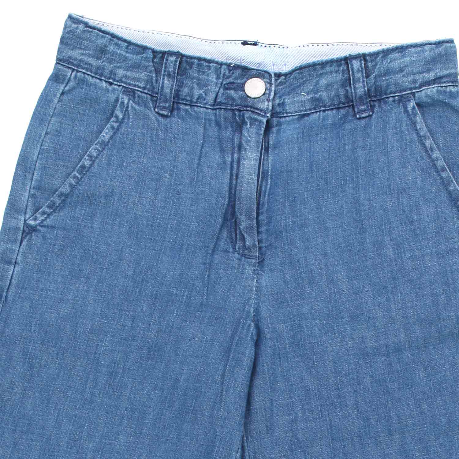 JEANS A PALAZZO BLU DENIM BAMBINA E TEEN - annameglio.com abbigliamento moda