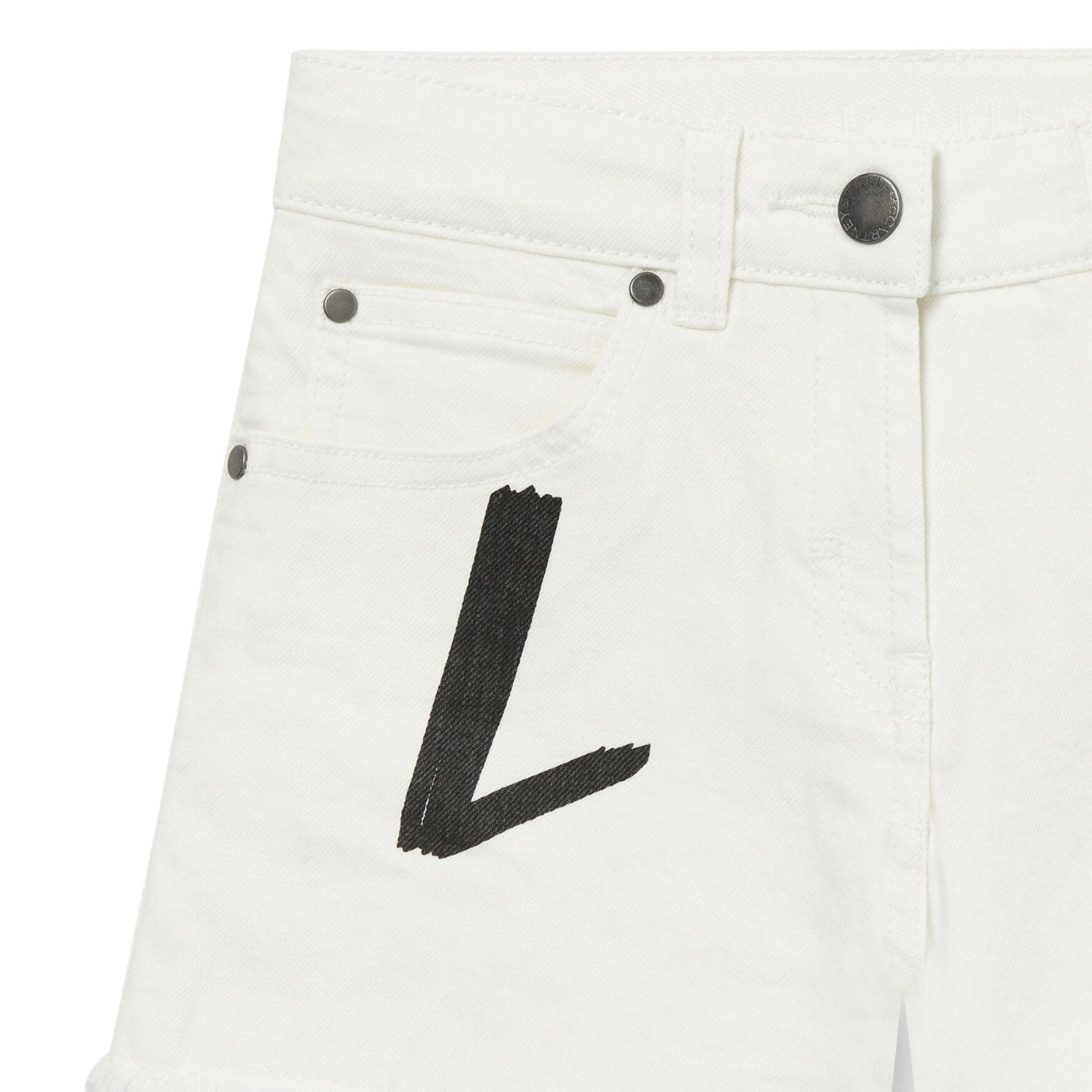 SHORTS LOVE BIANCHI IN DENIM BAMBINA E TEEN - annameglio.com abbigliamento moda