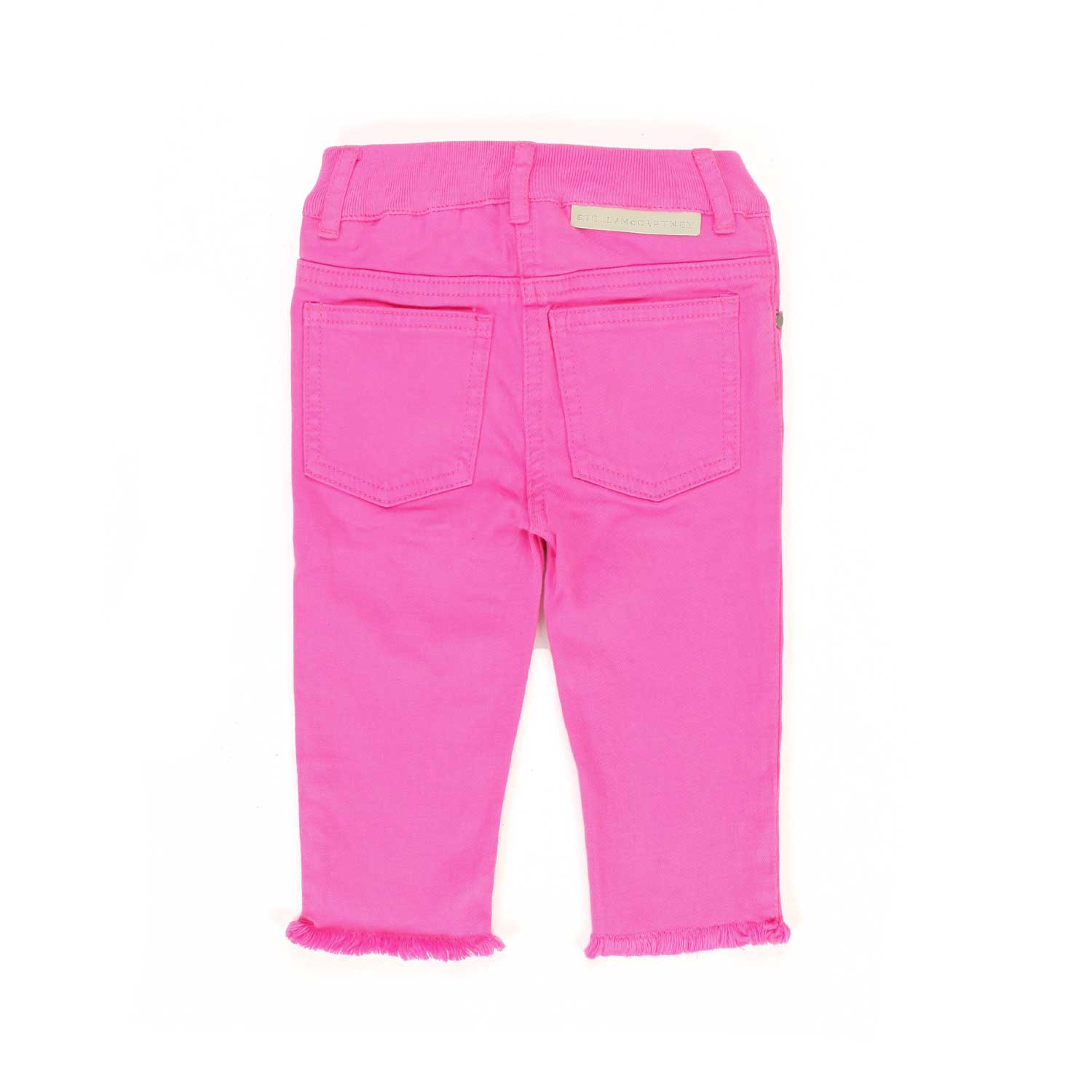 MINI JEANS FUCSIA BAMBINA BABY - annameglio.com abbigliamento moda