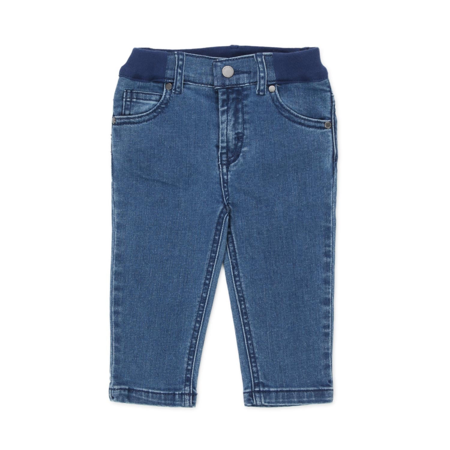 MINI JEANS BLU MEDIO BAMBINO E BEBÈ - annameglio.com abbigliamento moda