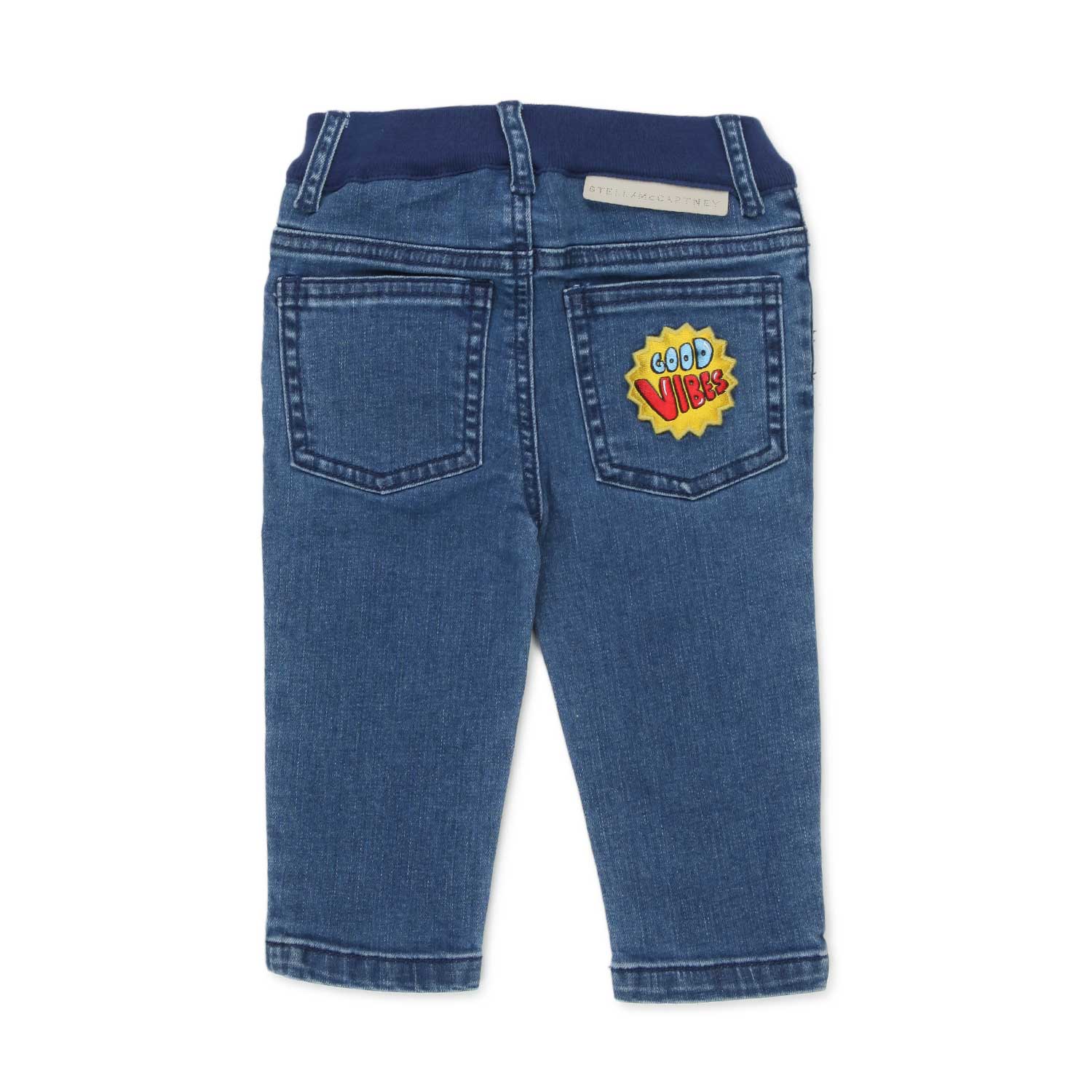 MINI JEANS BLU MEDIO BAMBINO E BEBÈ - annameglio.com abbigliamento moda