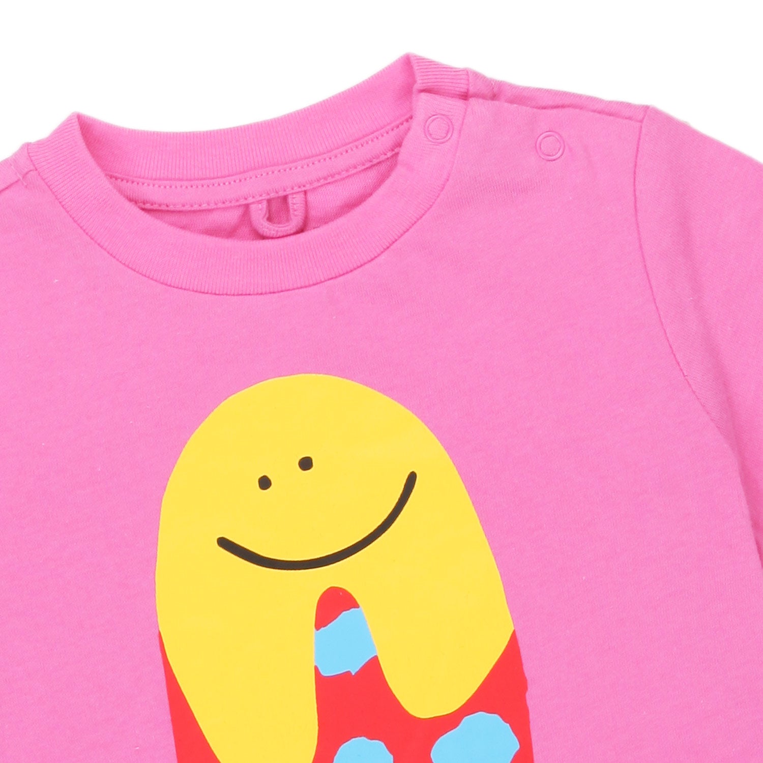 T-SHIRT ROSA CON GHIACCIOLO BAMBINA E BEBÈ - annameglio.com abbigliamento moda