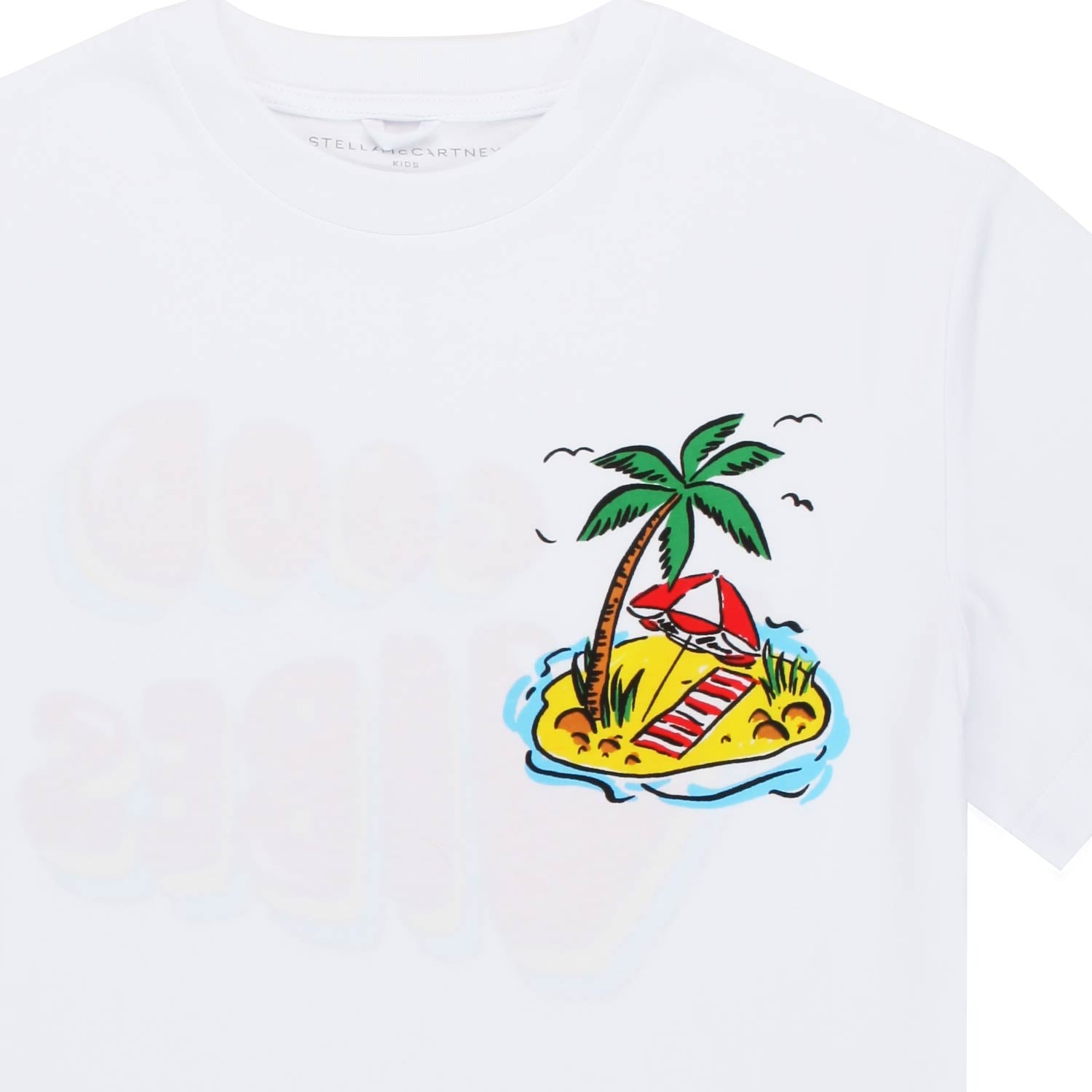 T-SHIRT GOOD VIBES BIANCA BAMBINO - annameglio.com abbigliamento moda