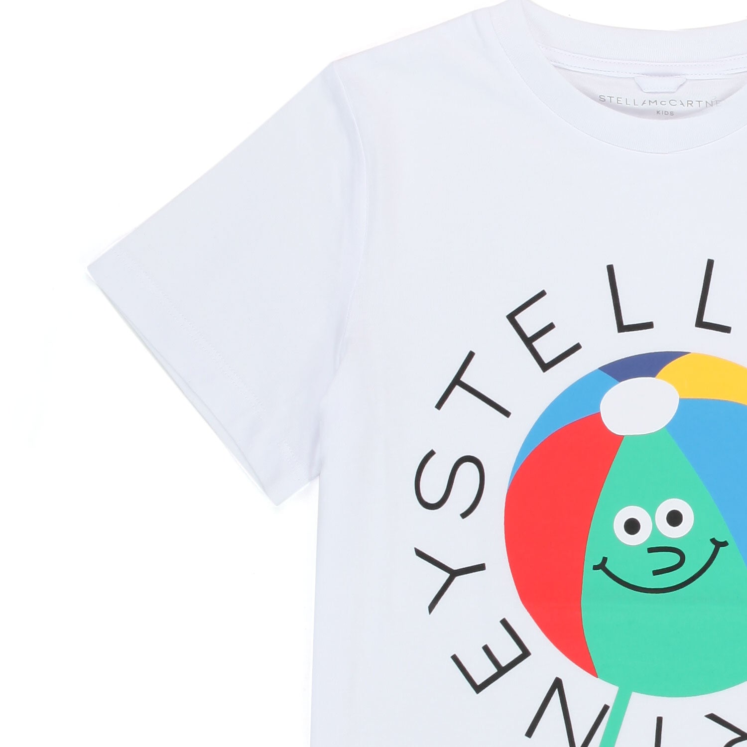 T-SHIRT BIANCA STAMPATA BAMBINO UNISEX - annameglio.com abbigliamento moda