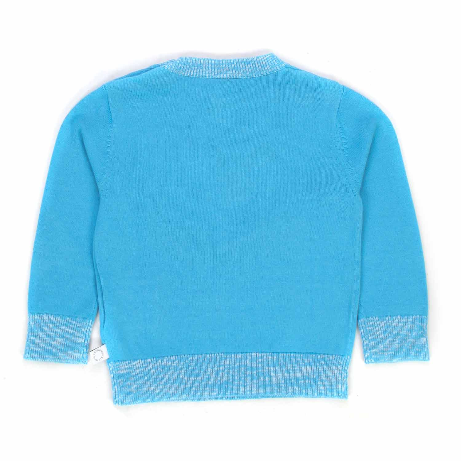 MAGLIONCINO CELESTE PER NEONATO - annameglio.com abbigliamento moda