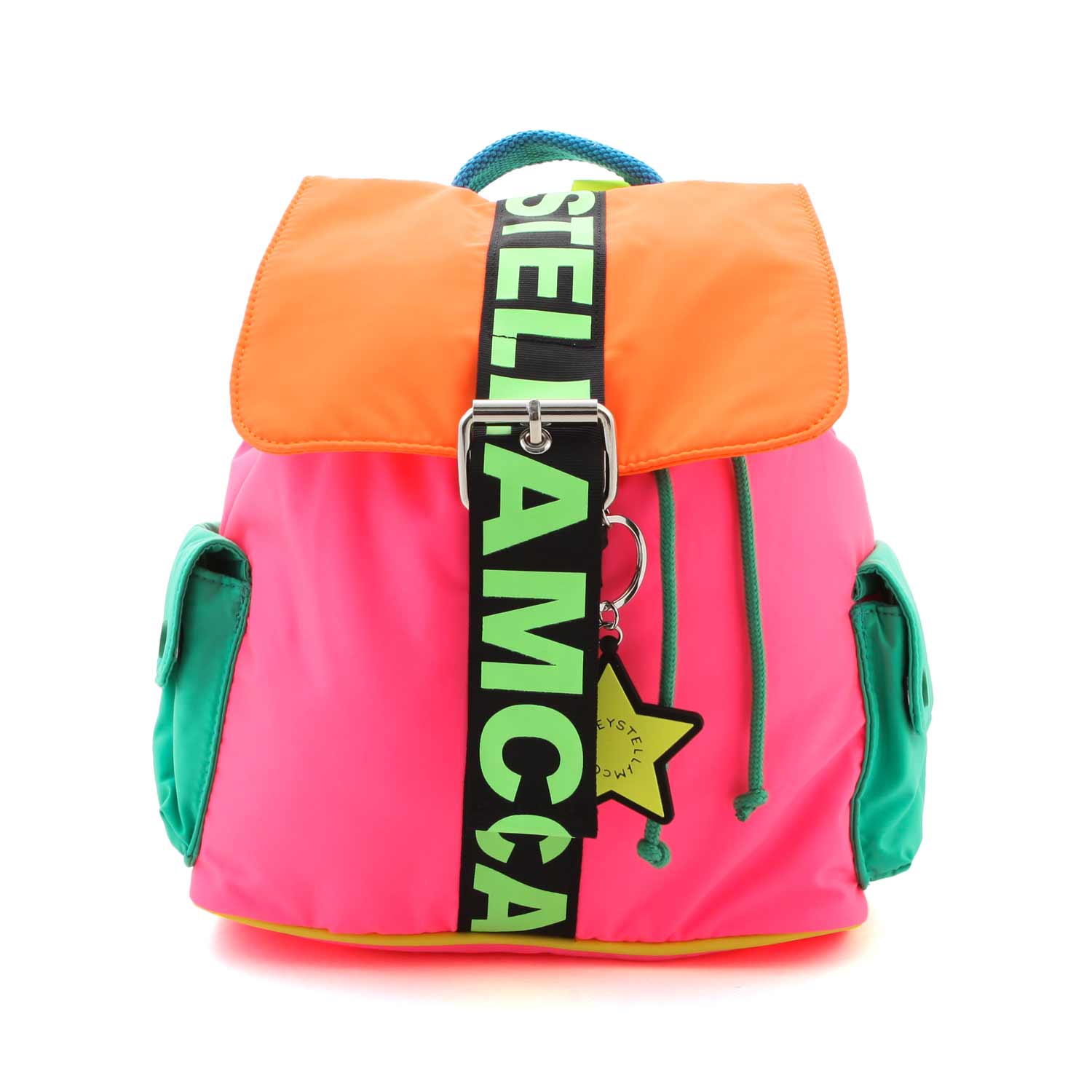 ZAINO MULTICOLOR FLUO BAMBINA E TEEN - annameglio.com abbigliamento moda