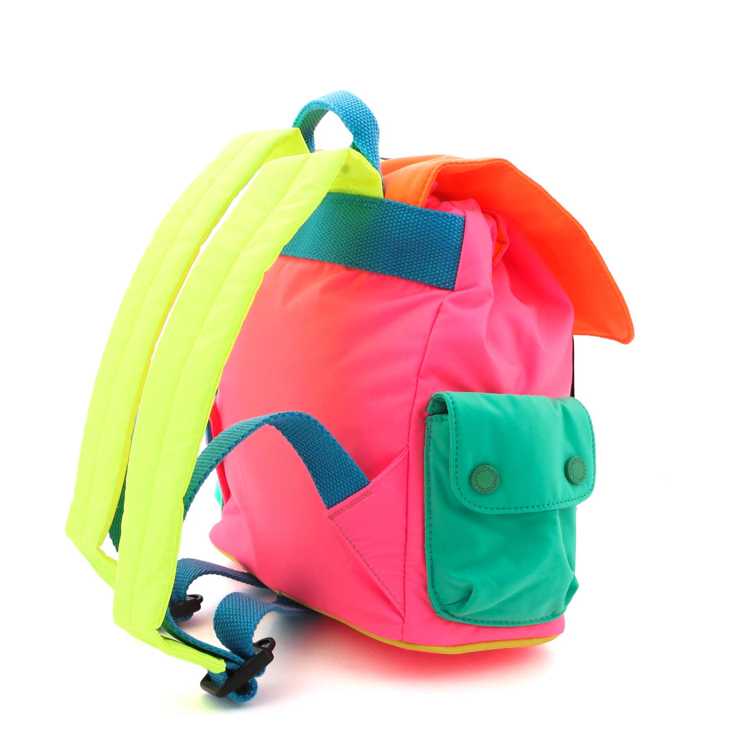 ZAINO MULTICOLOR FLUO BAMBINA E TEEN - annameglio.com abbigliamento moda