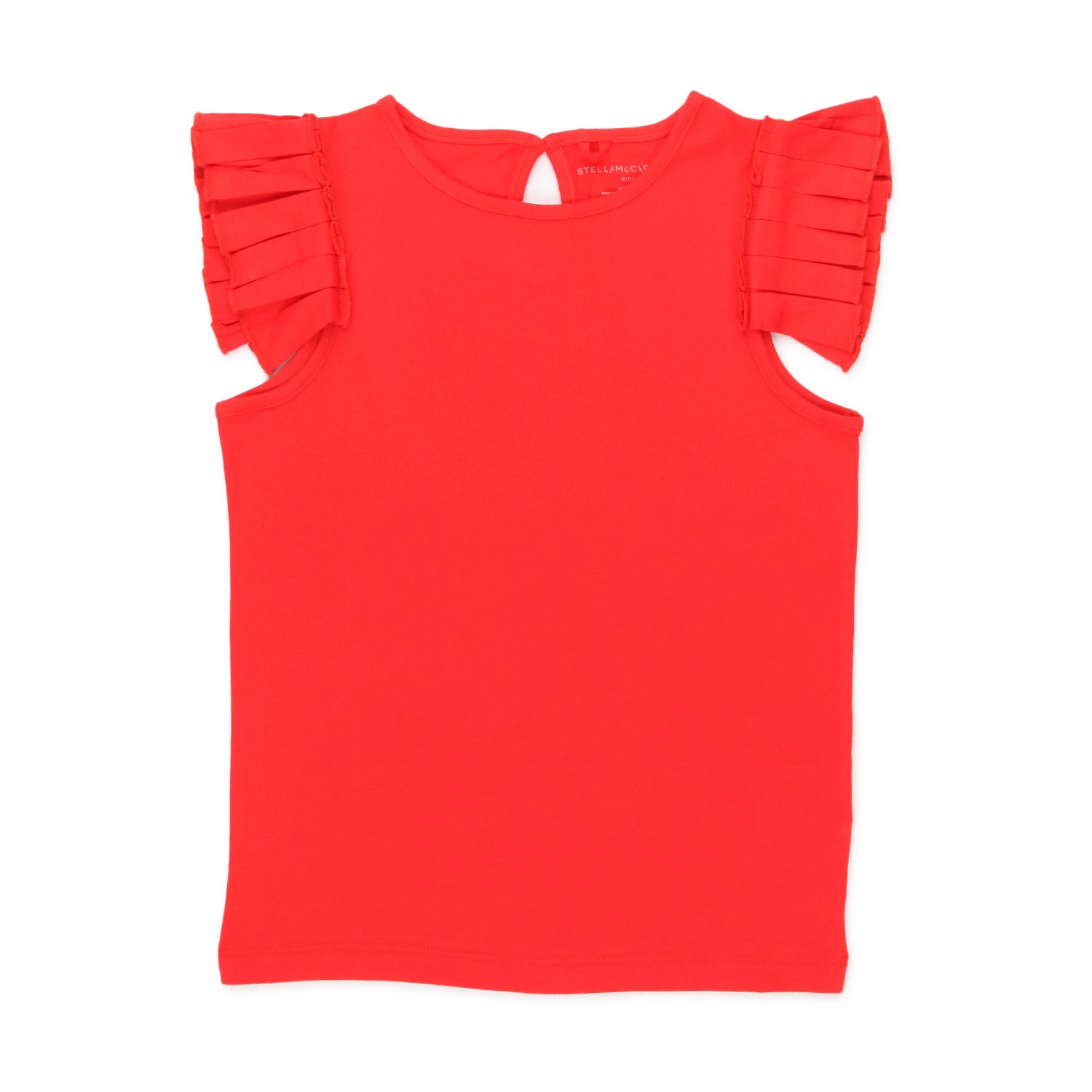 TOP ROSSO A CANOTTA BAMBINA - annameglio.com abbigliamento moda