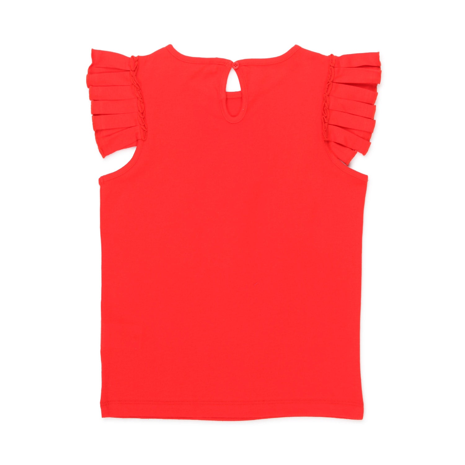 TOP ROSSO A CANOTTA BAMBINA - annameglio.com abbigliamento moda