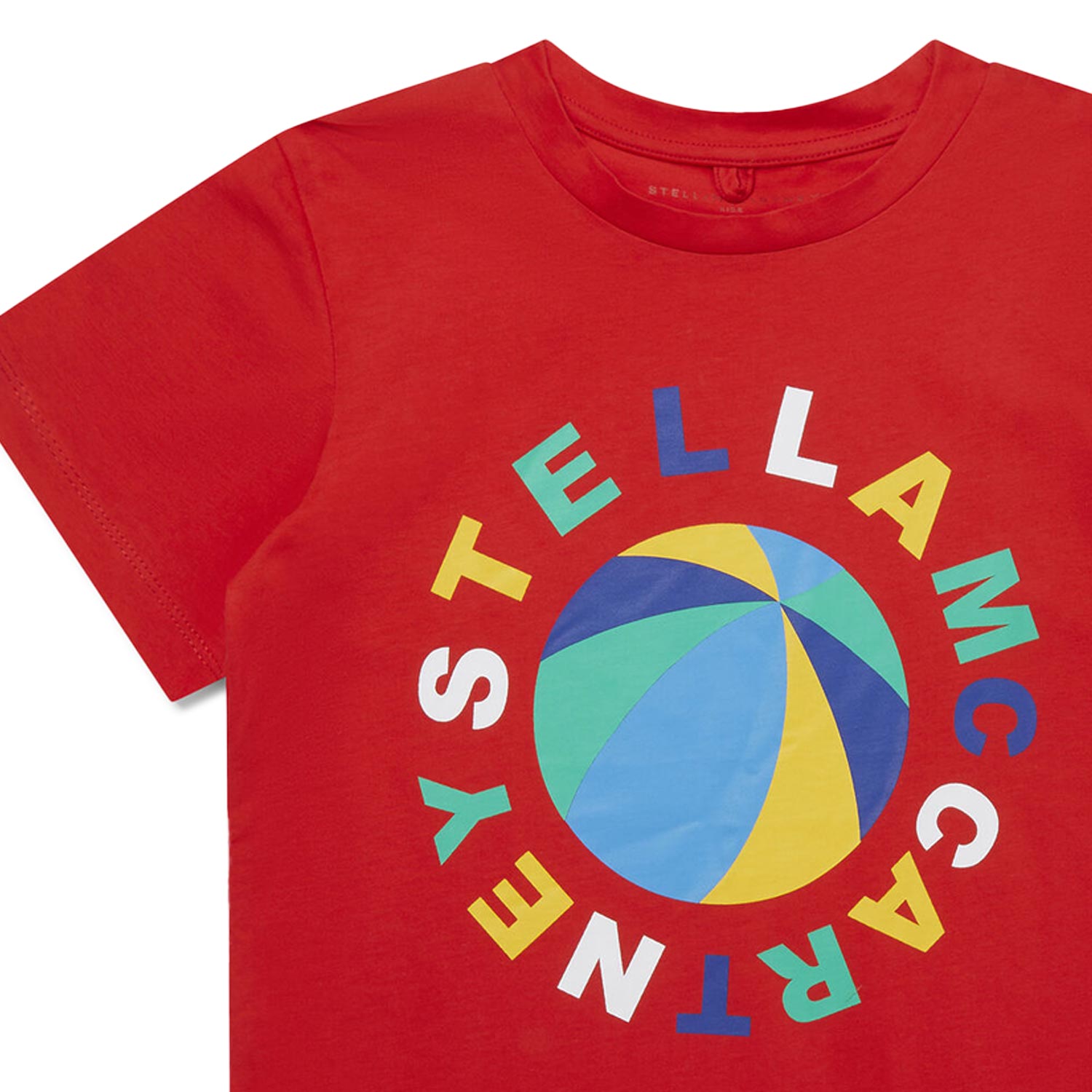 T-SHIRT ROSSA E MULTICOLOR BAMBINO - annameglio.com abbigliamento moda