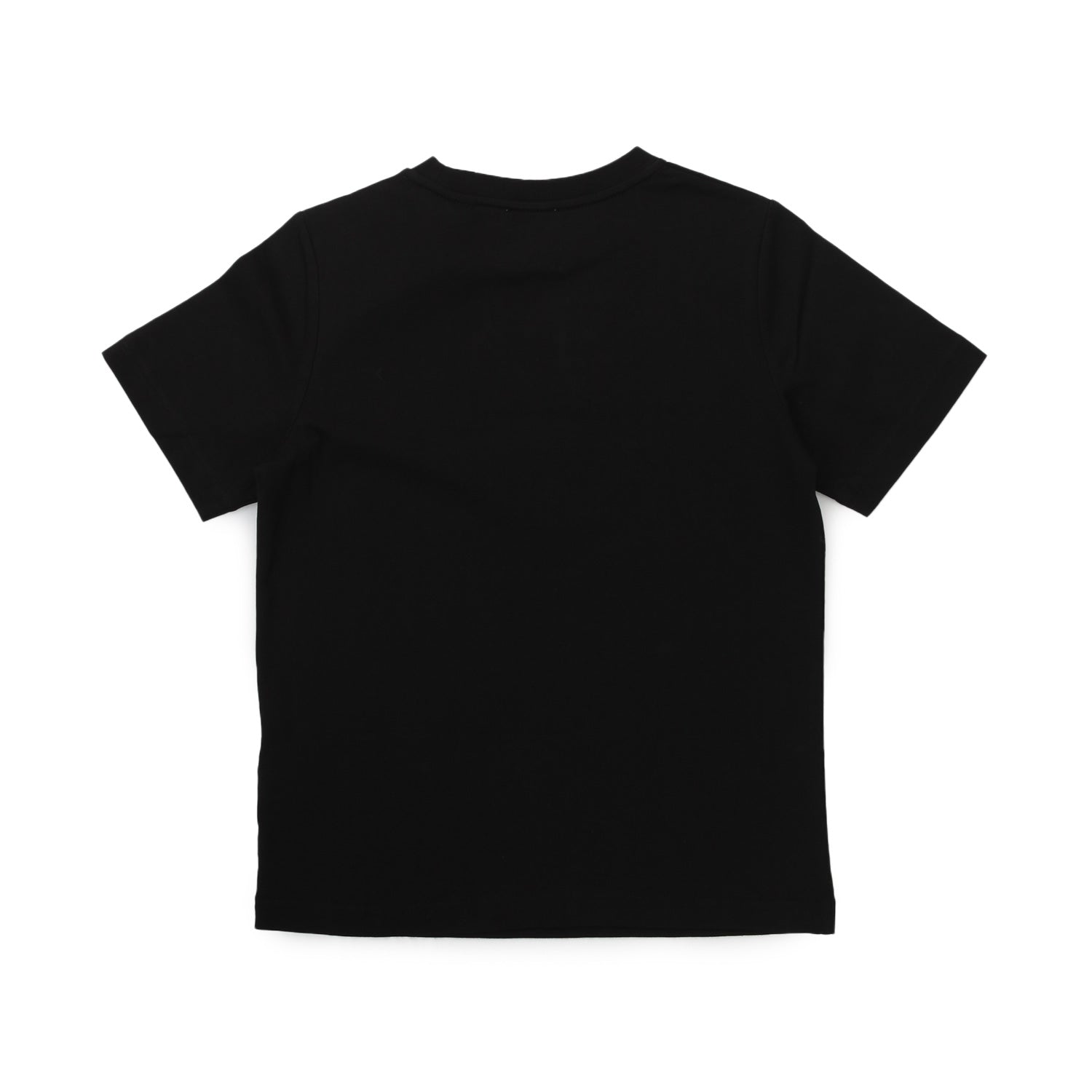 T-SHIRT UNISEX NERA LOGO CHECK - annameglio.com abbigliamento moda