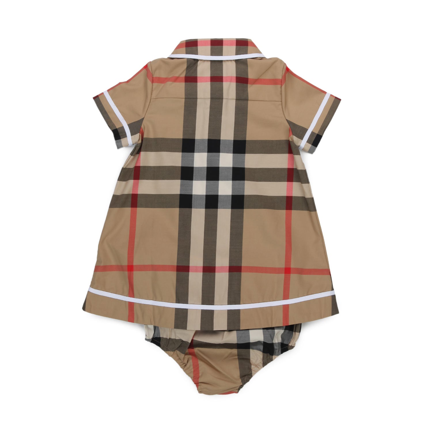 ABITINO VINTAGE CHECK NEONATA - annameglio.com abbigliamento moda