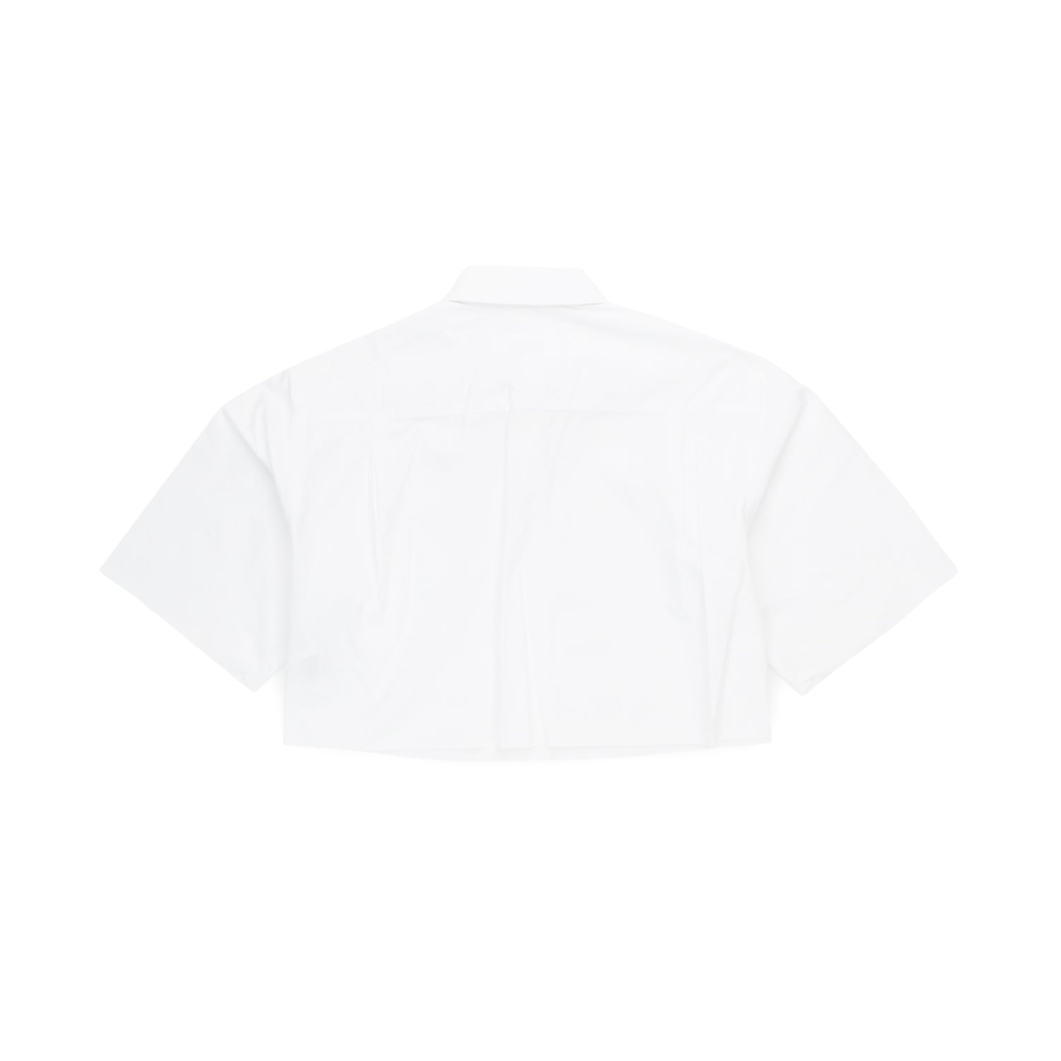 CAMICIA CROPPED BIANCA BAMBINA E TEEN - annameglio.com abbigliamento moda