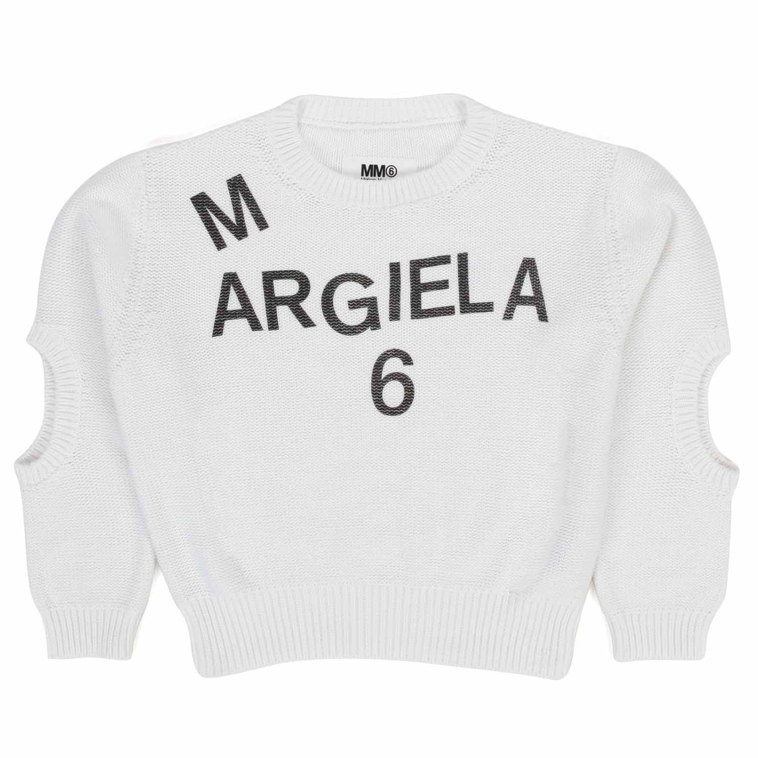 PULLOVER BIANCO BAMBINA GIRL - annameglio.com abbigliamento moda