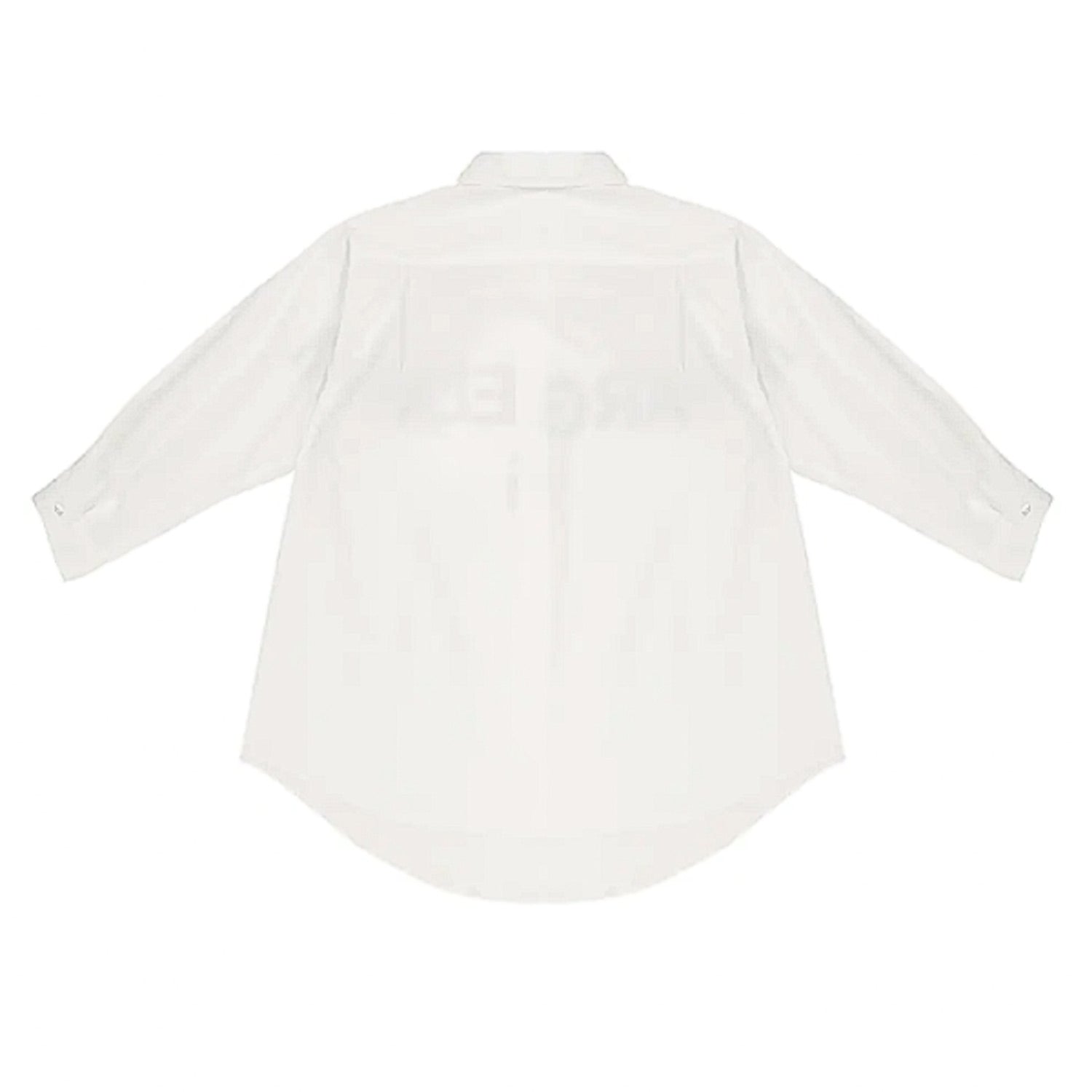 ABITO CHEMISIER BIANCO CON LOGO NERO BAMBINA TEEN - annameglio.com abbigliamento moda