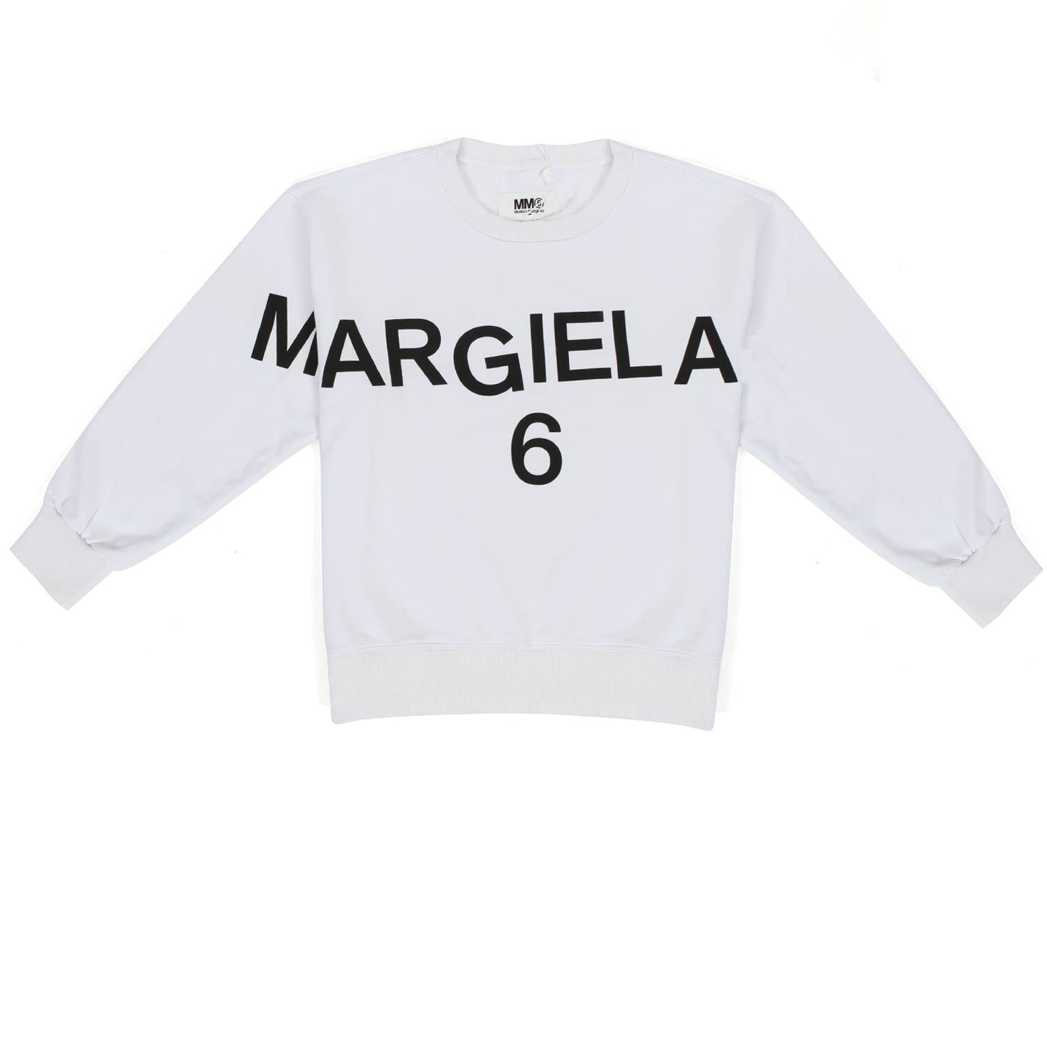 FELPA BIANCA LOGO GIRL - annameglio.com abbigliamento moda