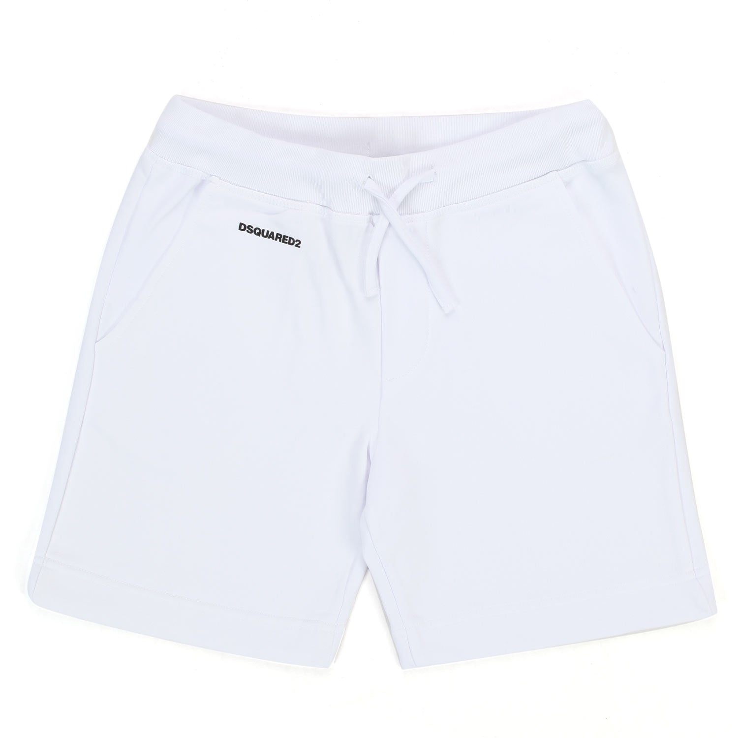 PANTALONCINO FELPA BIANCO BAMBINO E TEEN - annameglio.com abbigliamento moda