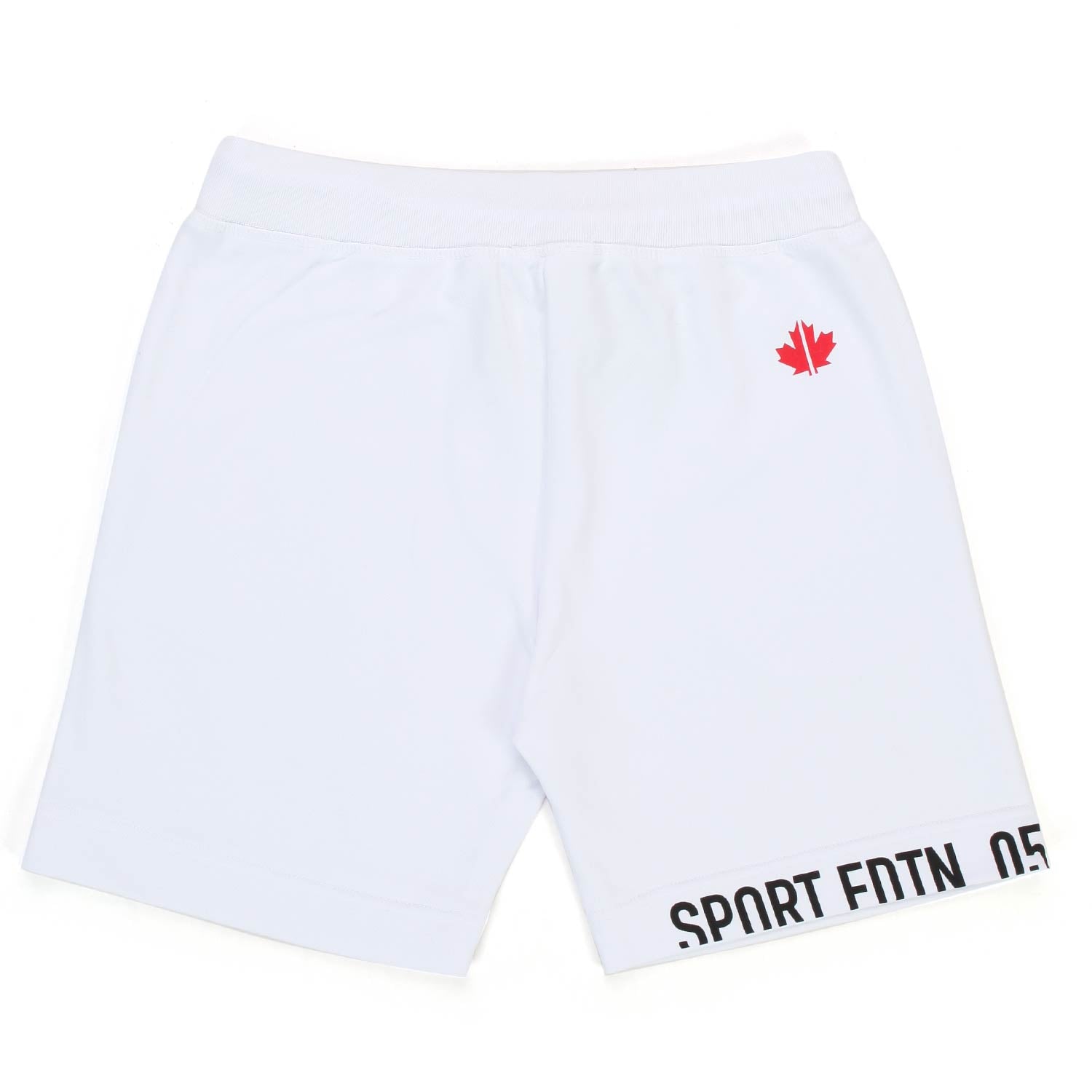 PANTALONCINO FELPA BIANCO BAMBINO E TEEN - annameglio.com abbigliamento moda