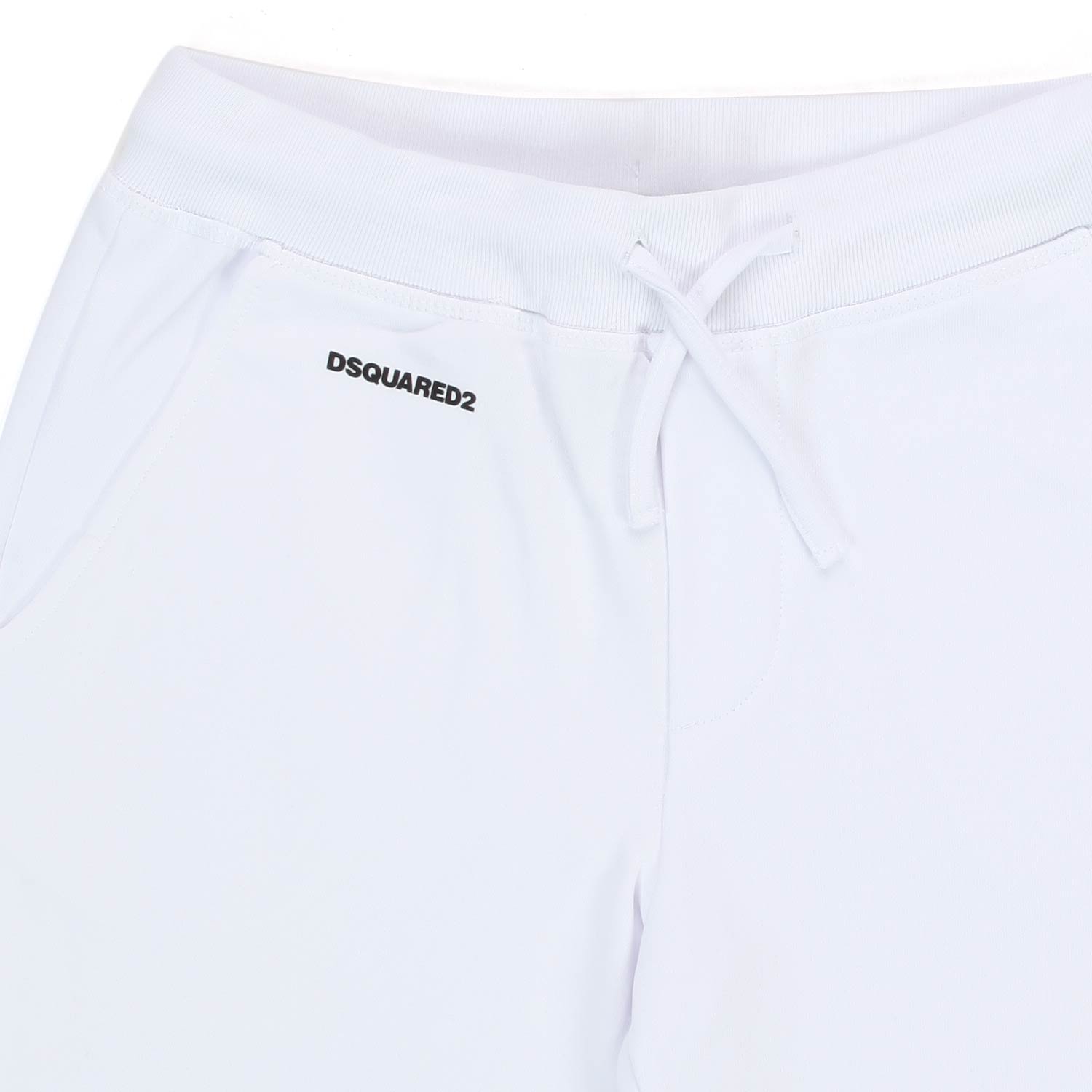 PANTALONCINO FELPA BIANCO BAMBINO E TEEN - annameglio.com abbigliamento moda