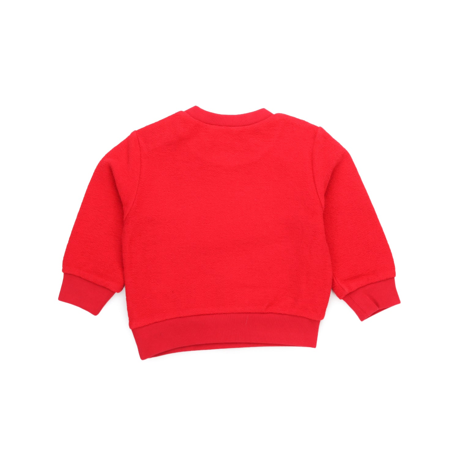 FELPA ROSSA CON LOGO BIANCO BAMBINO E BEBÈ - annameglio.com abbigliamento moda