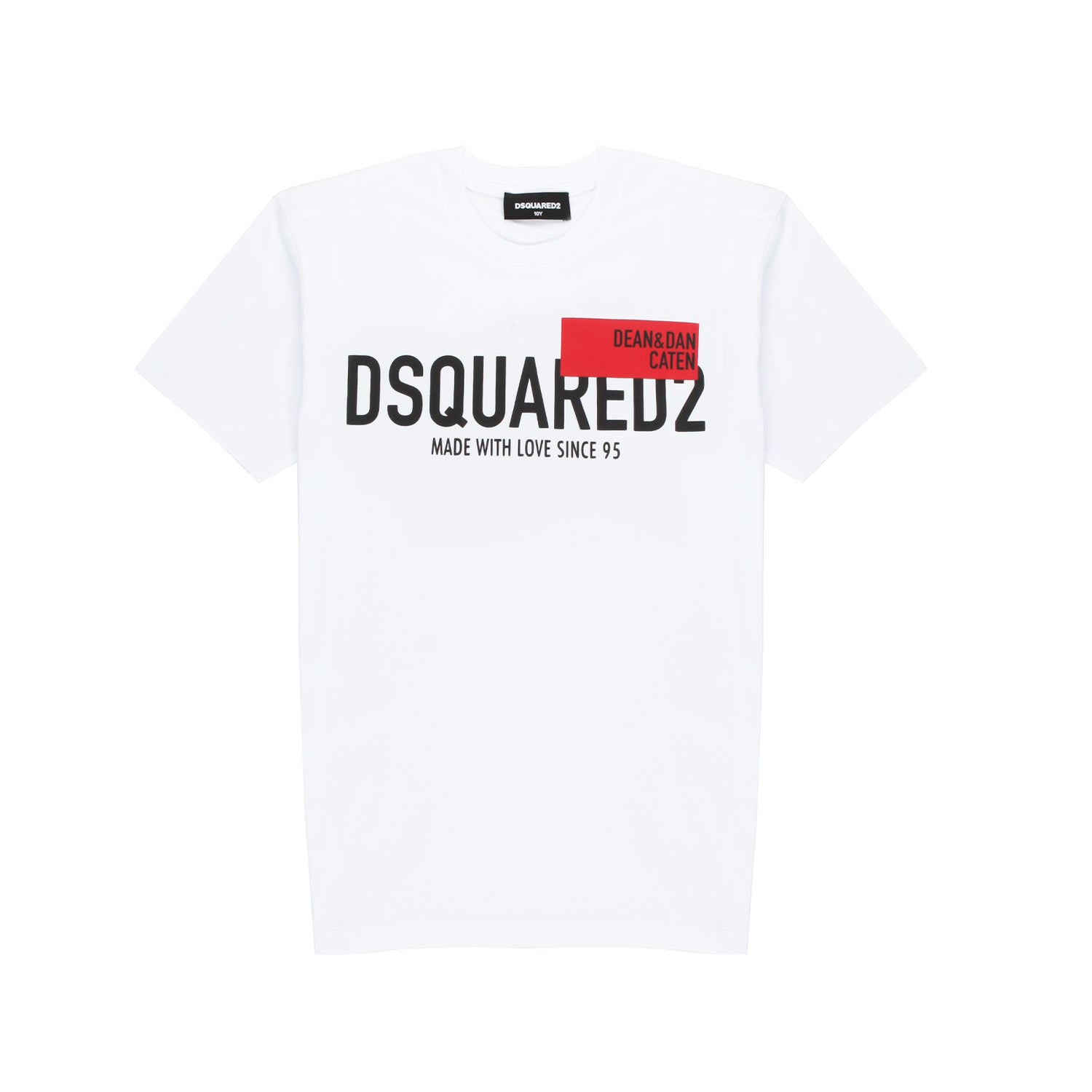 T-SHIRT BIANCA CON STAMPA LOGO - annameglio.com abbigliamento moda