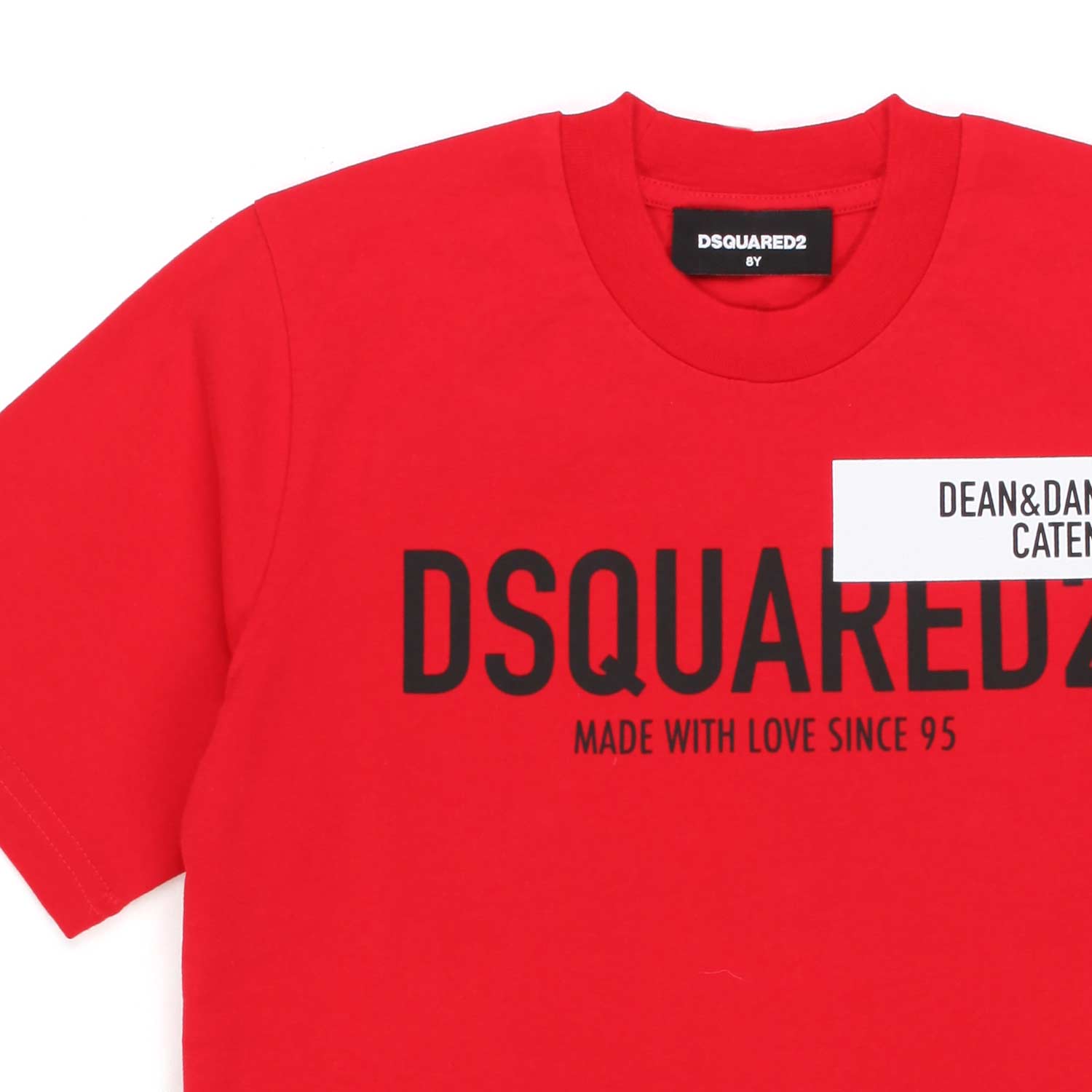 T-SHIRT D2 ROSSA BAMBINO - annameglio.com abbigliamento moda