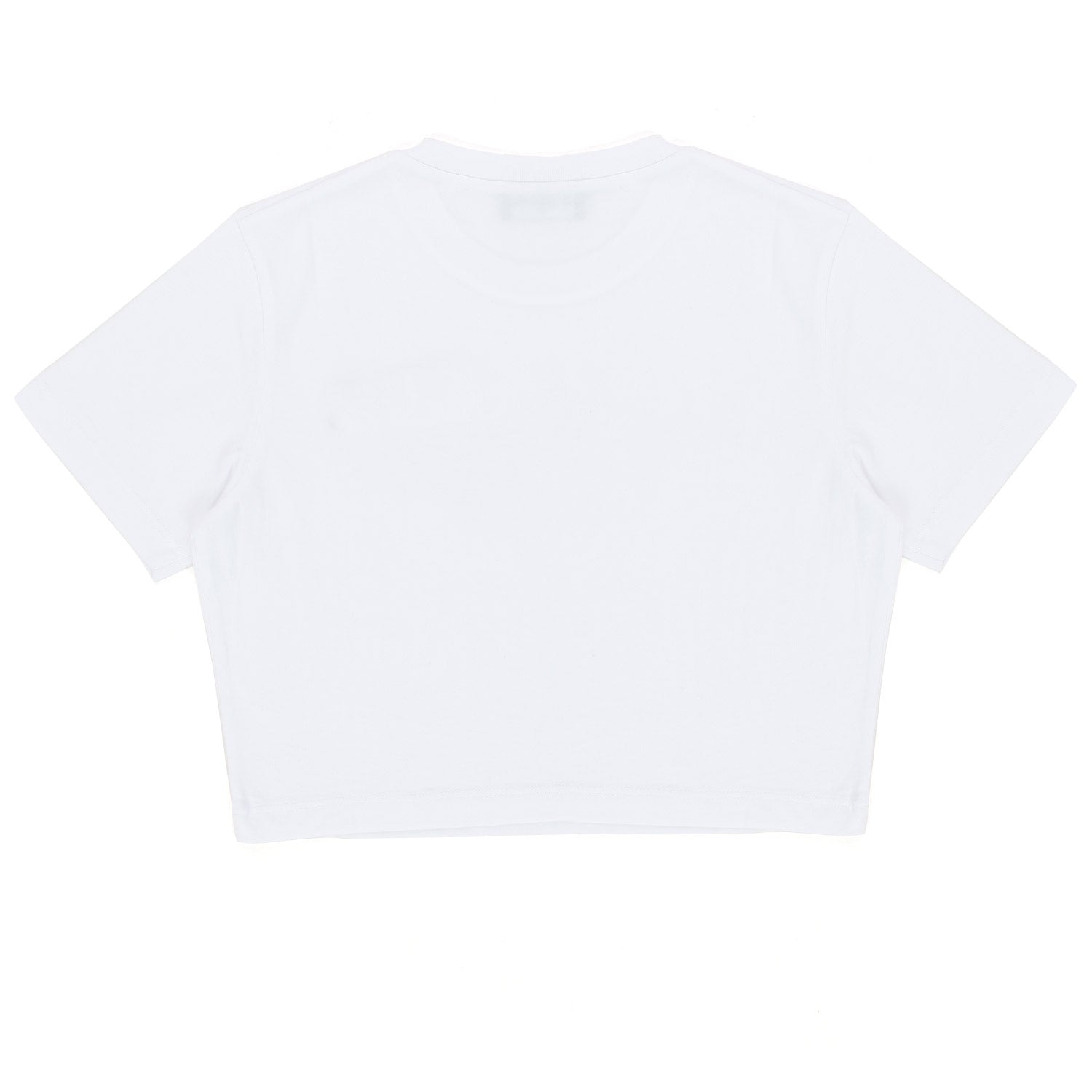 T-SHIRT CROPPED GIRL BIANCA - annameglio.com abbigliamento moda