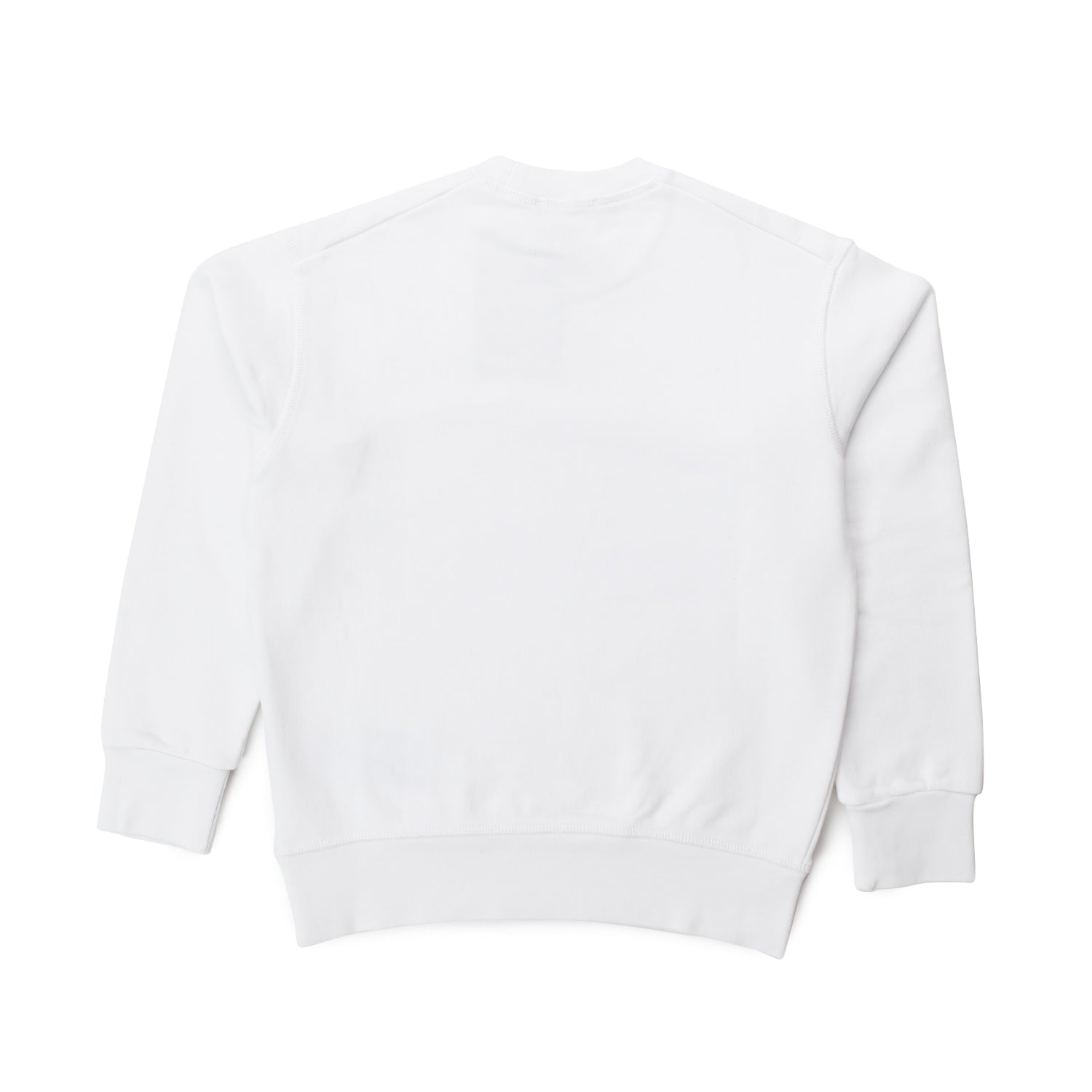 FELPA BIANCA STAMPA LOGO BOY - annameglio.com abbigliamento moda