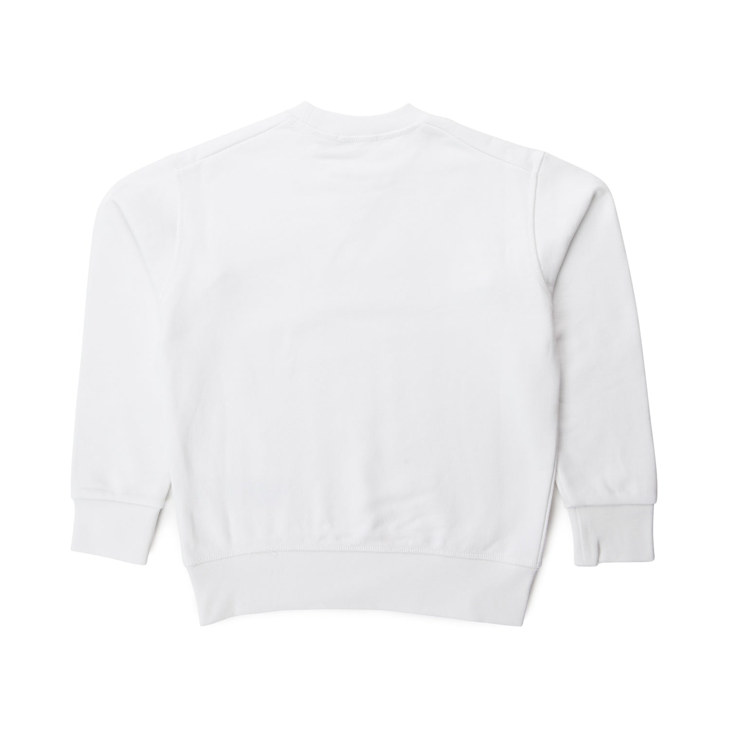 FELPA BIANCA  LOGO BAMBINO TEEN - annameglio.com abbigliamento moda