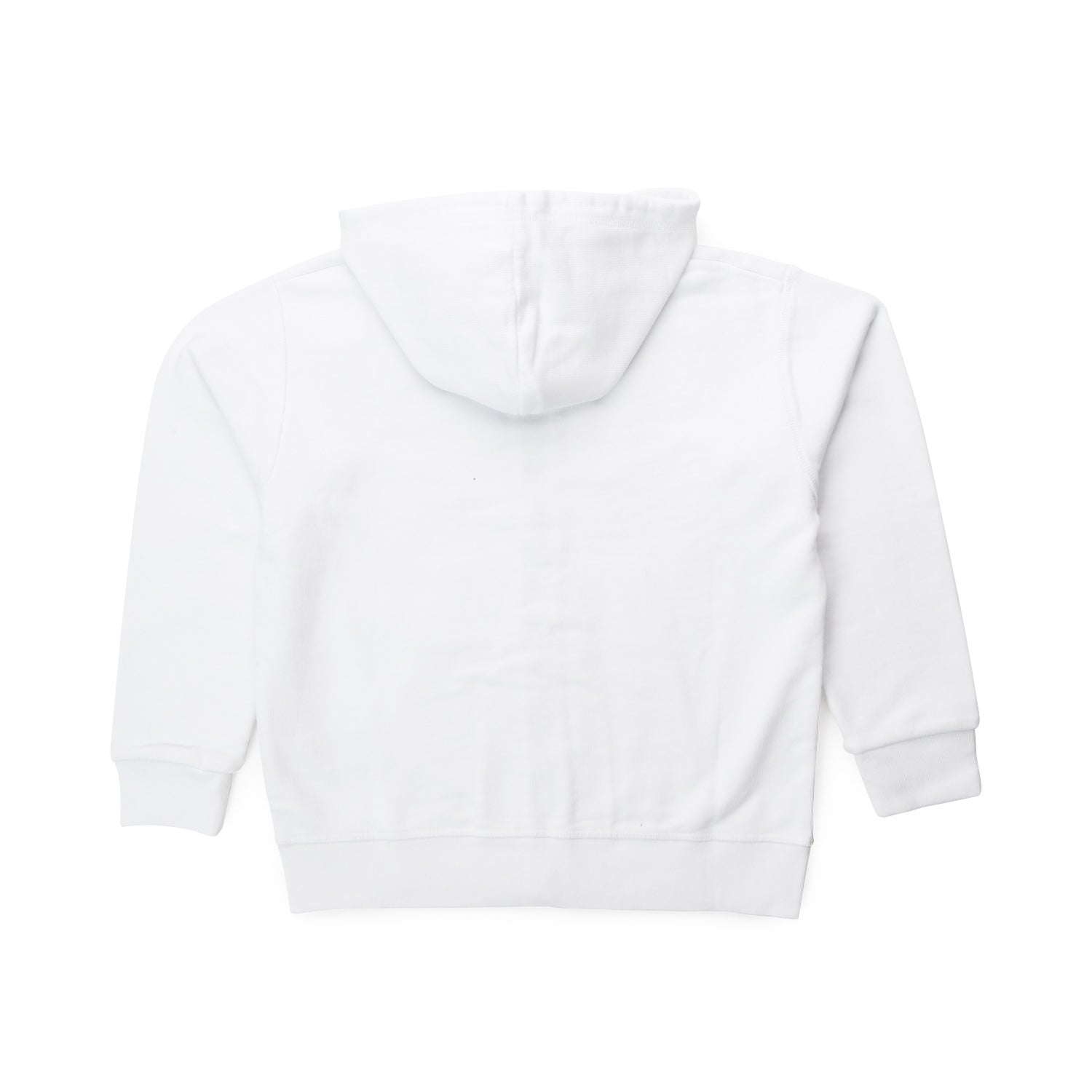 FELPA HOODIE UNISEX BIANCA JR E TEEN - annameglio.com abbigliamento moda