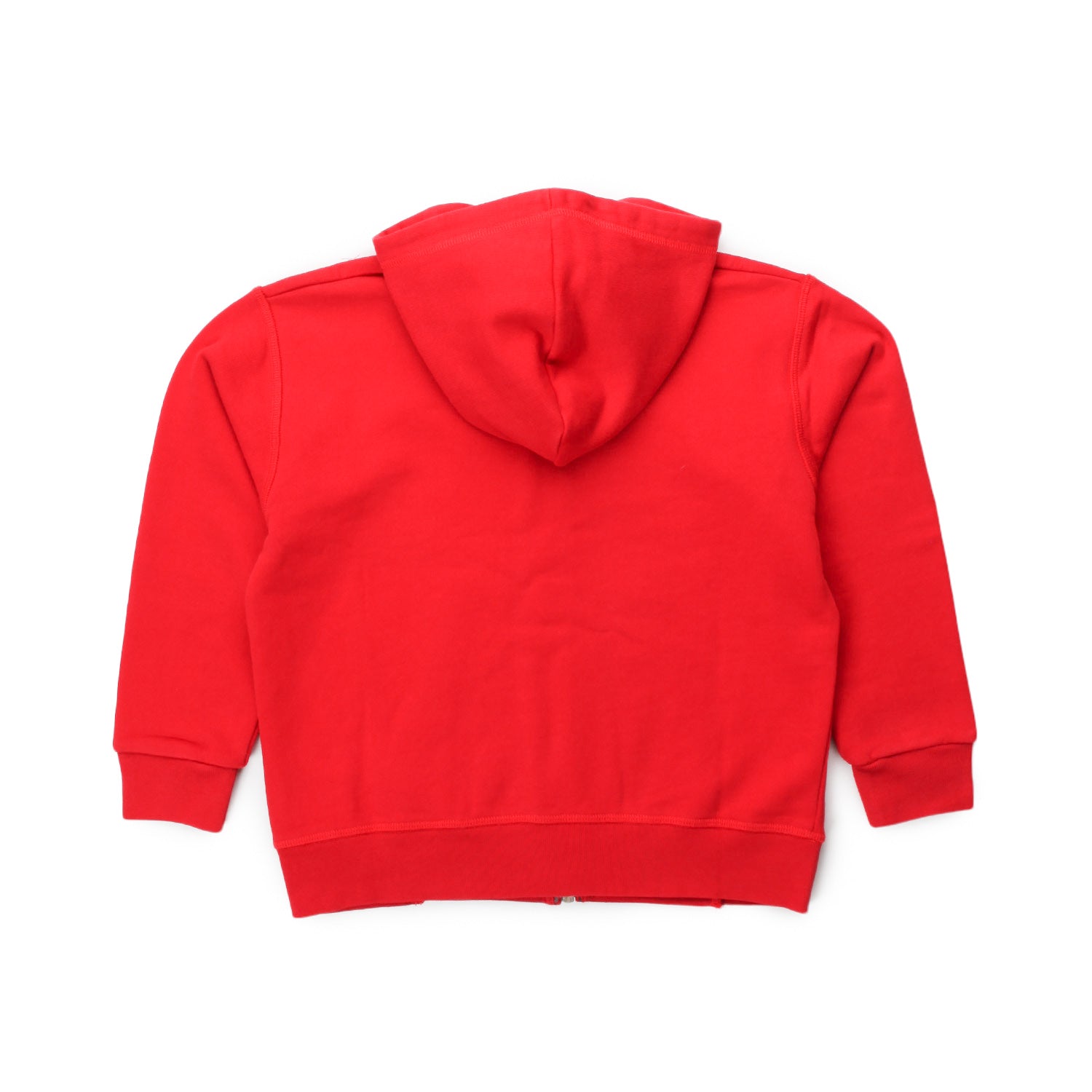 FELPA HOODIE ROSSA CON ZIP BAMBINO - annameglio.com abbigliamento moda